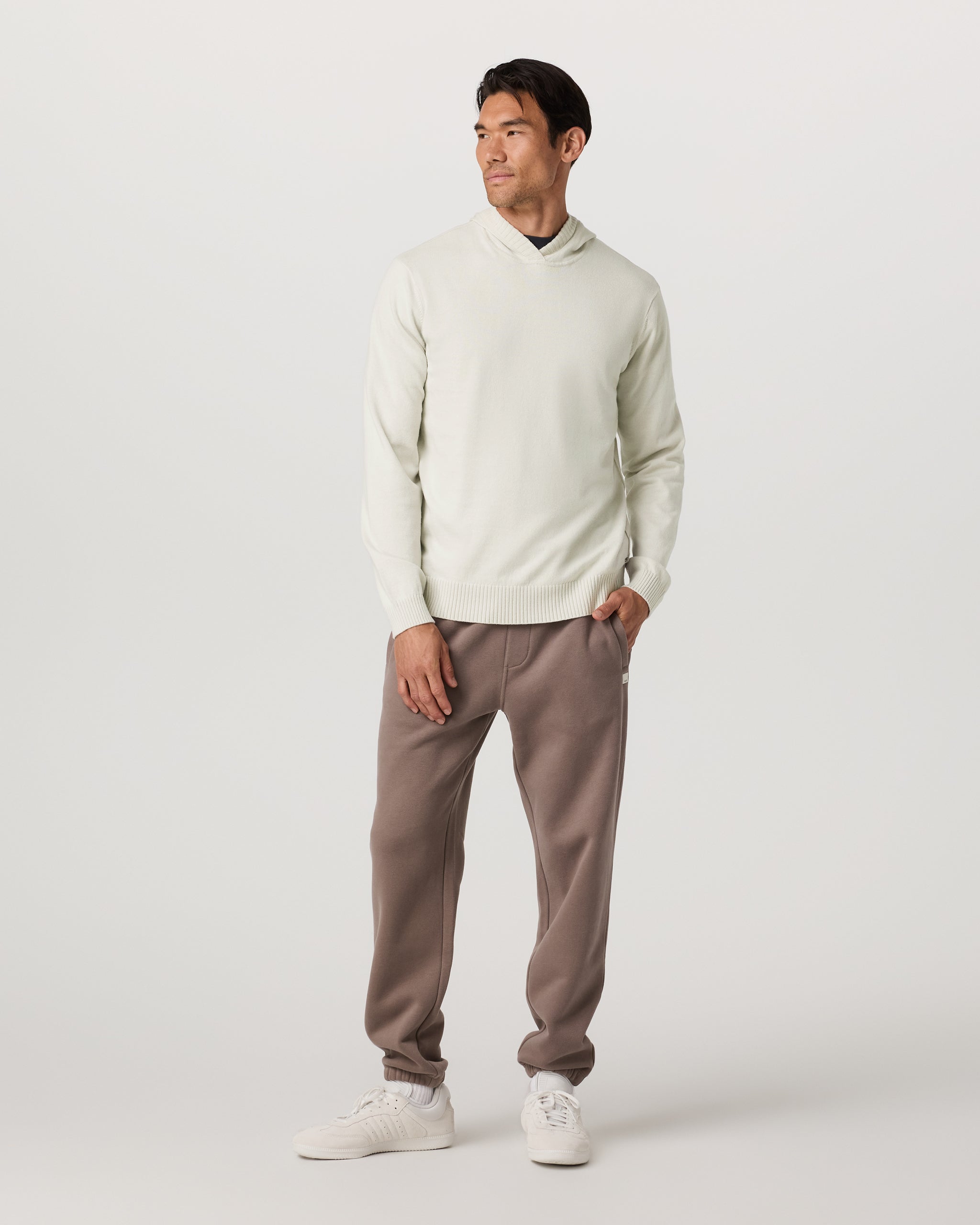 Fluent Sweater Hoodie | Winter Grey