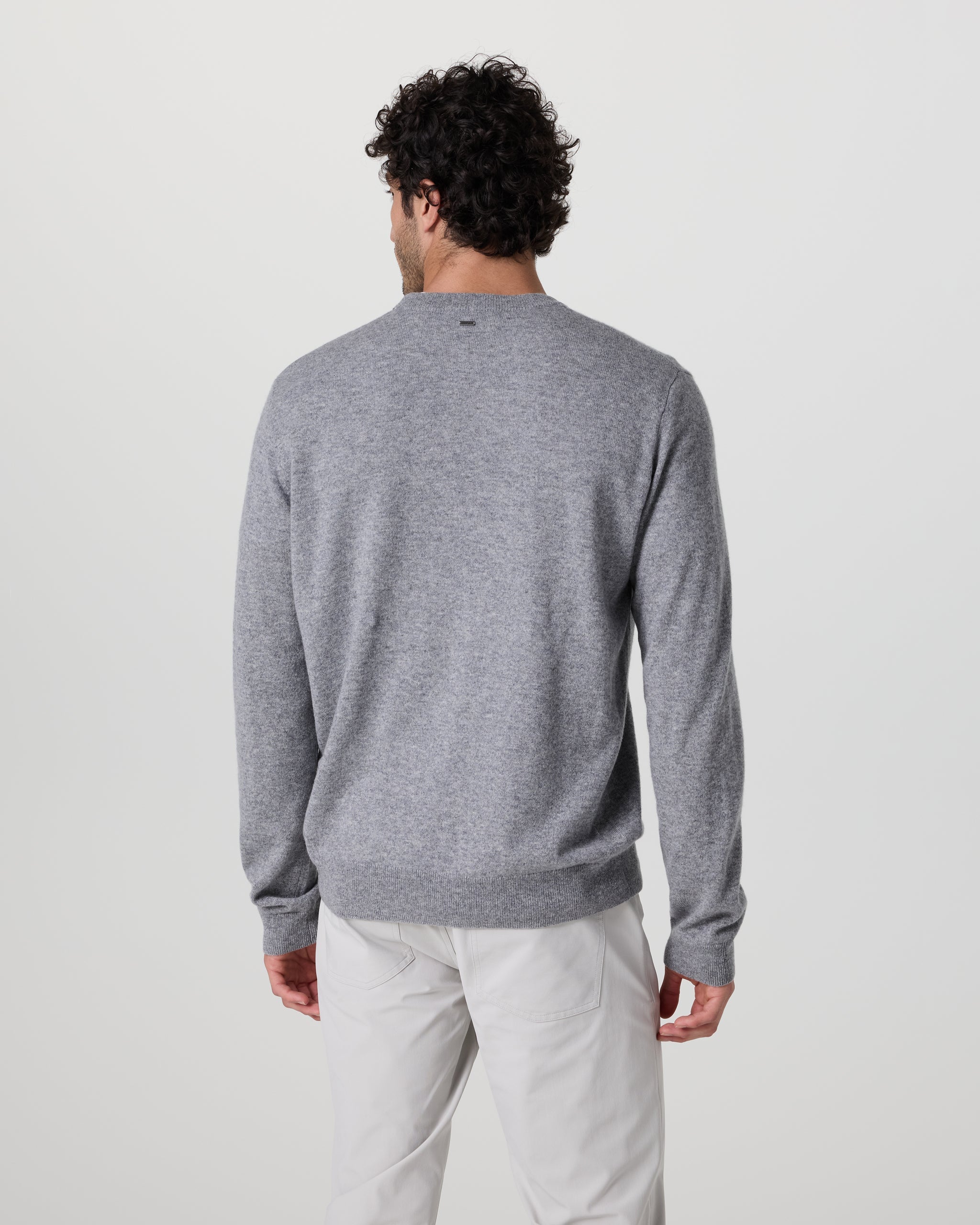 Berik Cashmere Sweater | Heather Grey
