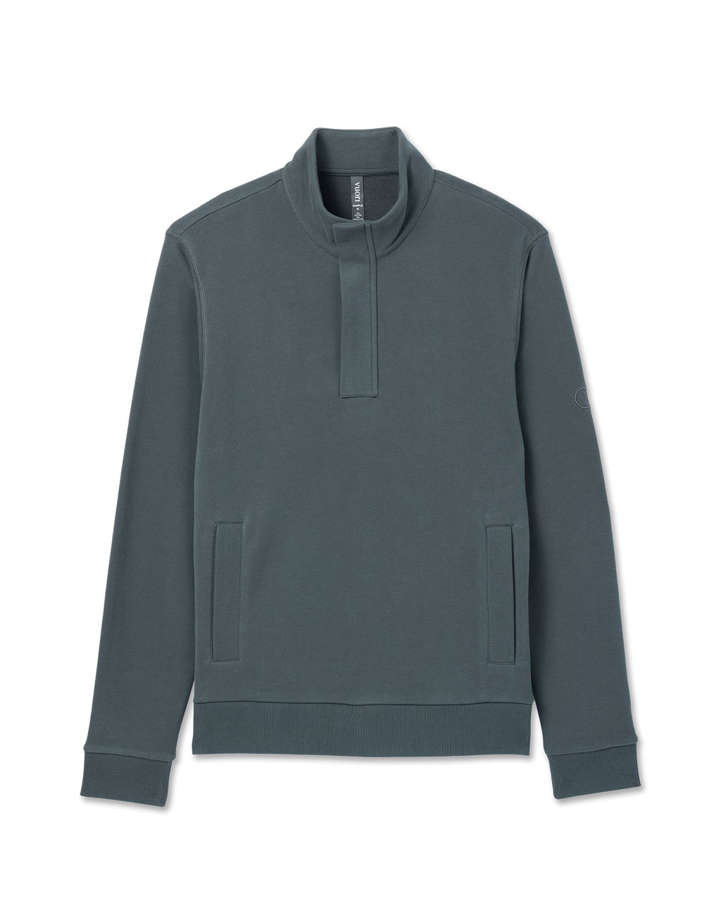 Cypress 1/4 Zip | Smoked Beryl