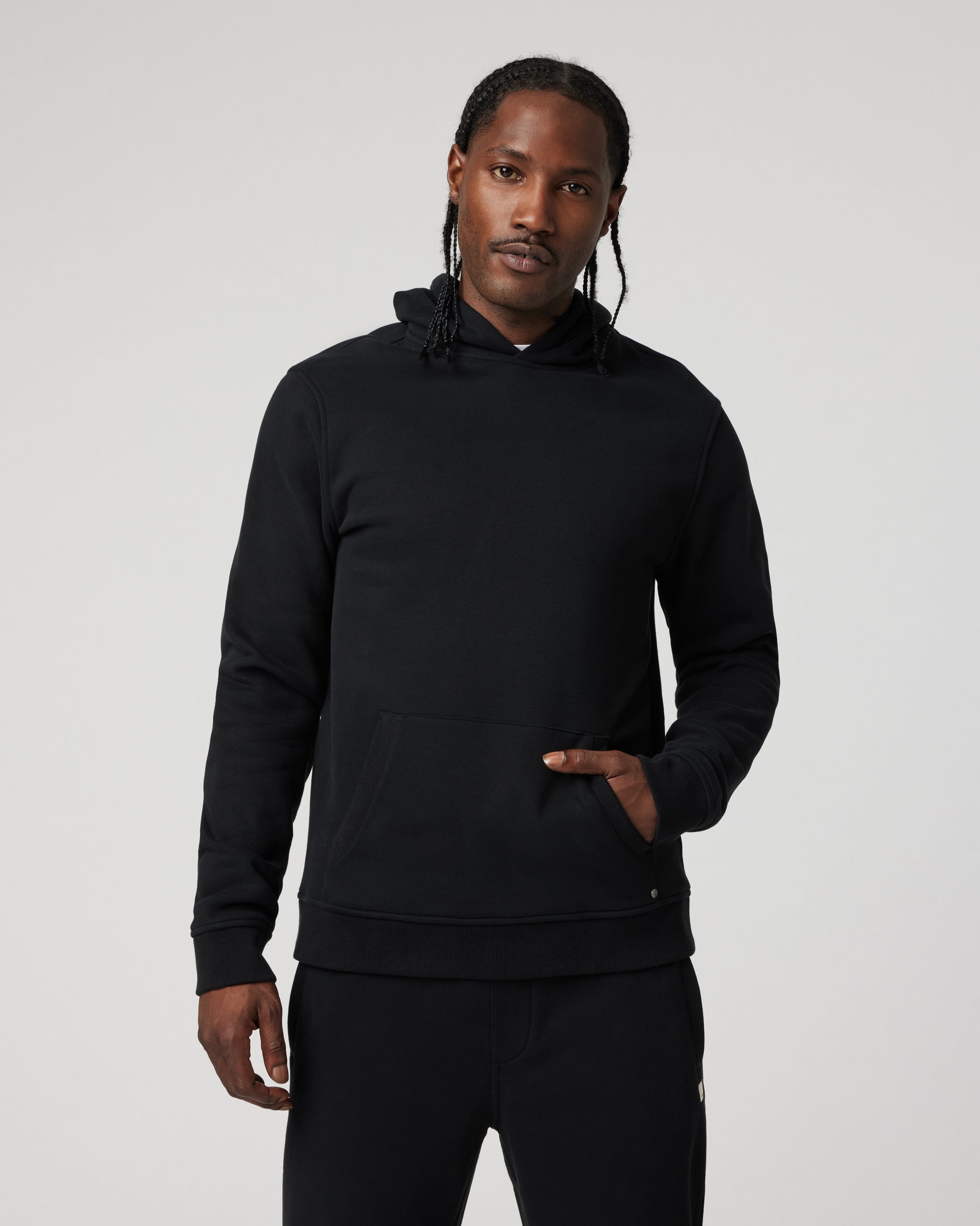 Seaside Pullover Hoodie | Black