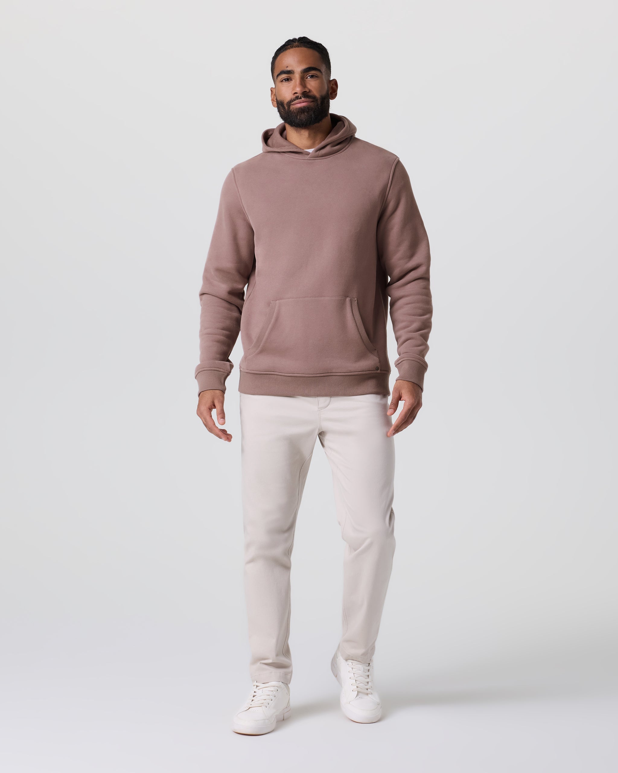 Seaside Pullover Hoodie | Dark Umber
