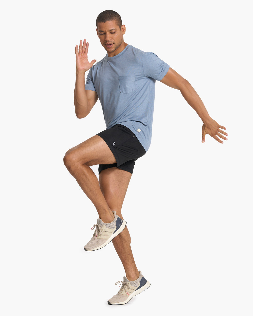 Ponto Performance Short 5" | Black Heather