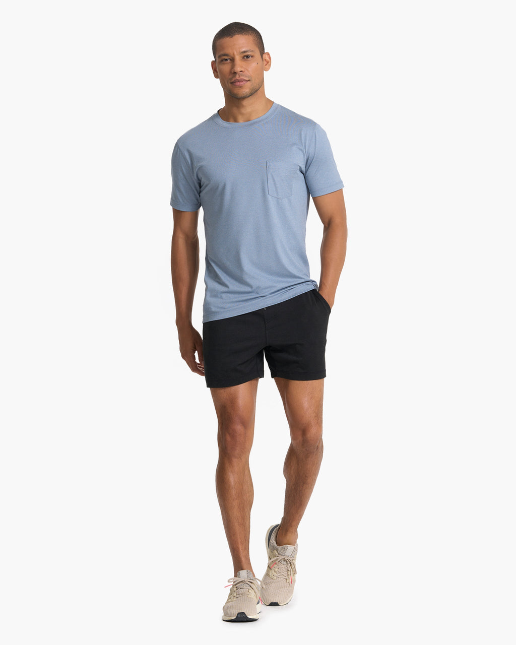 Ponto Performance Short 5" | Black Heather