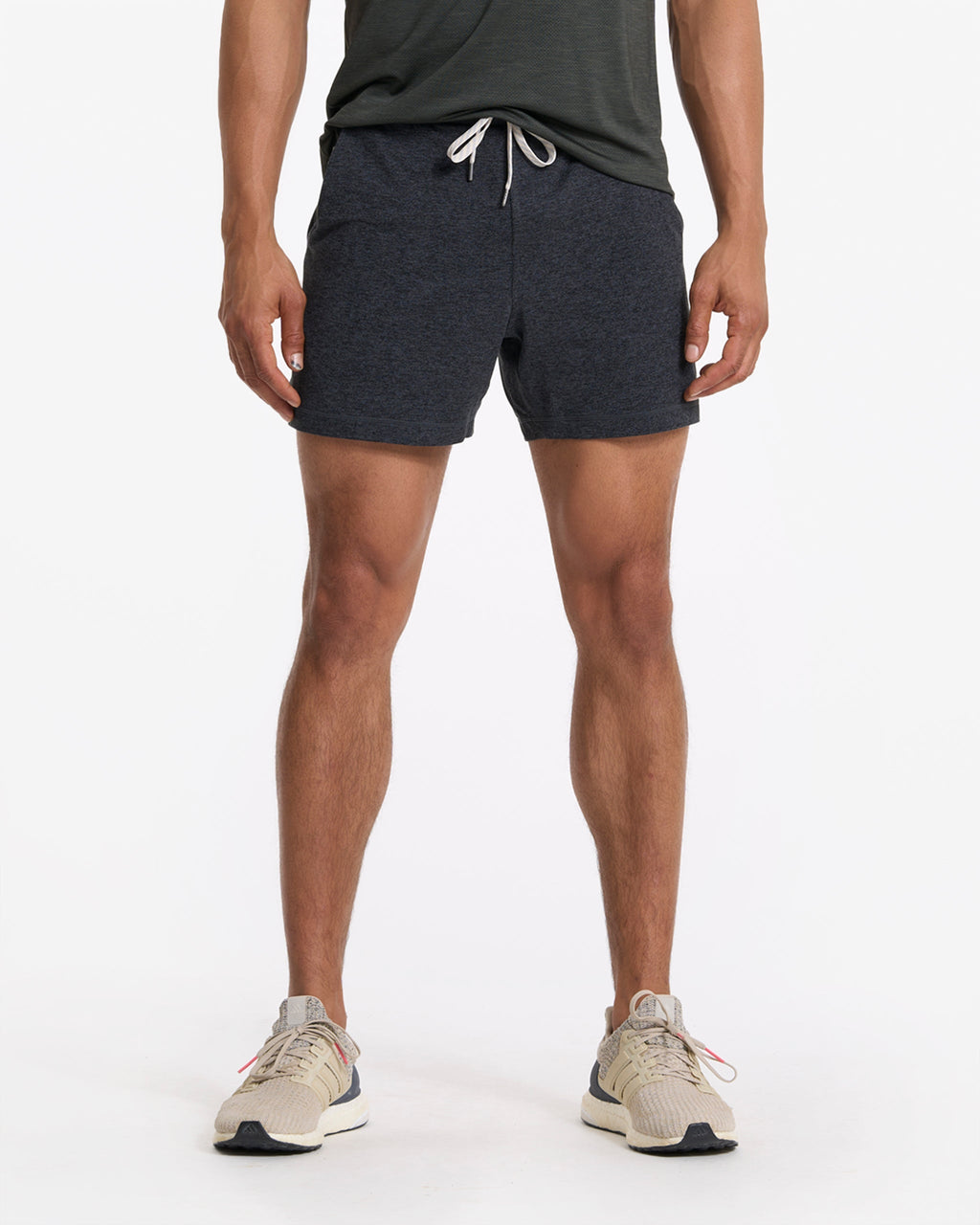 Ponto Performance Short 5" | Charcoal Heather