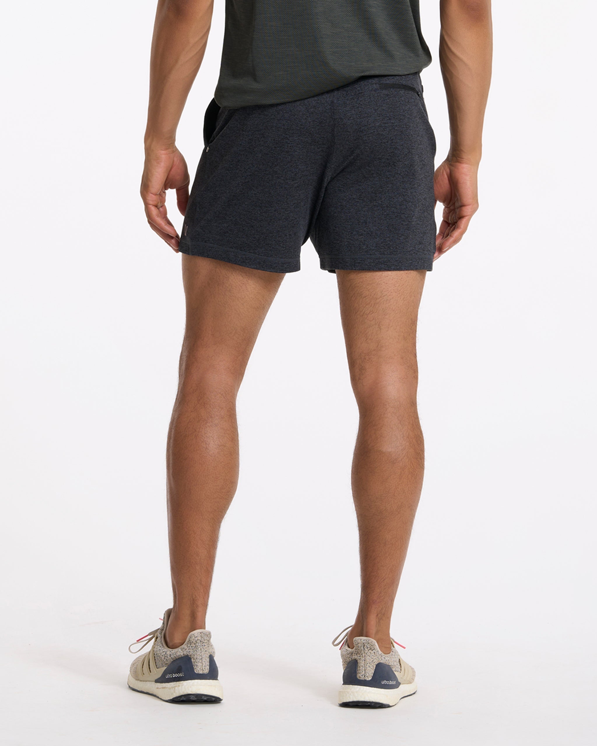 Ponto Performance Short 5" | Charcoal Heather