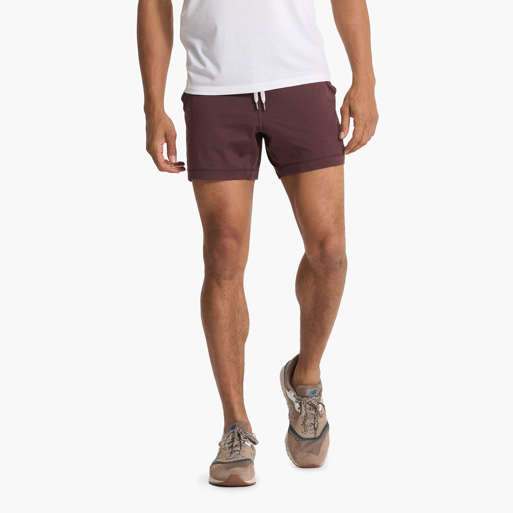 Ponto Performance Short 5" | Chestnut Heather