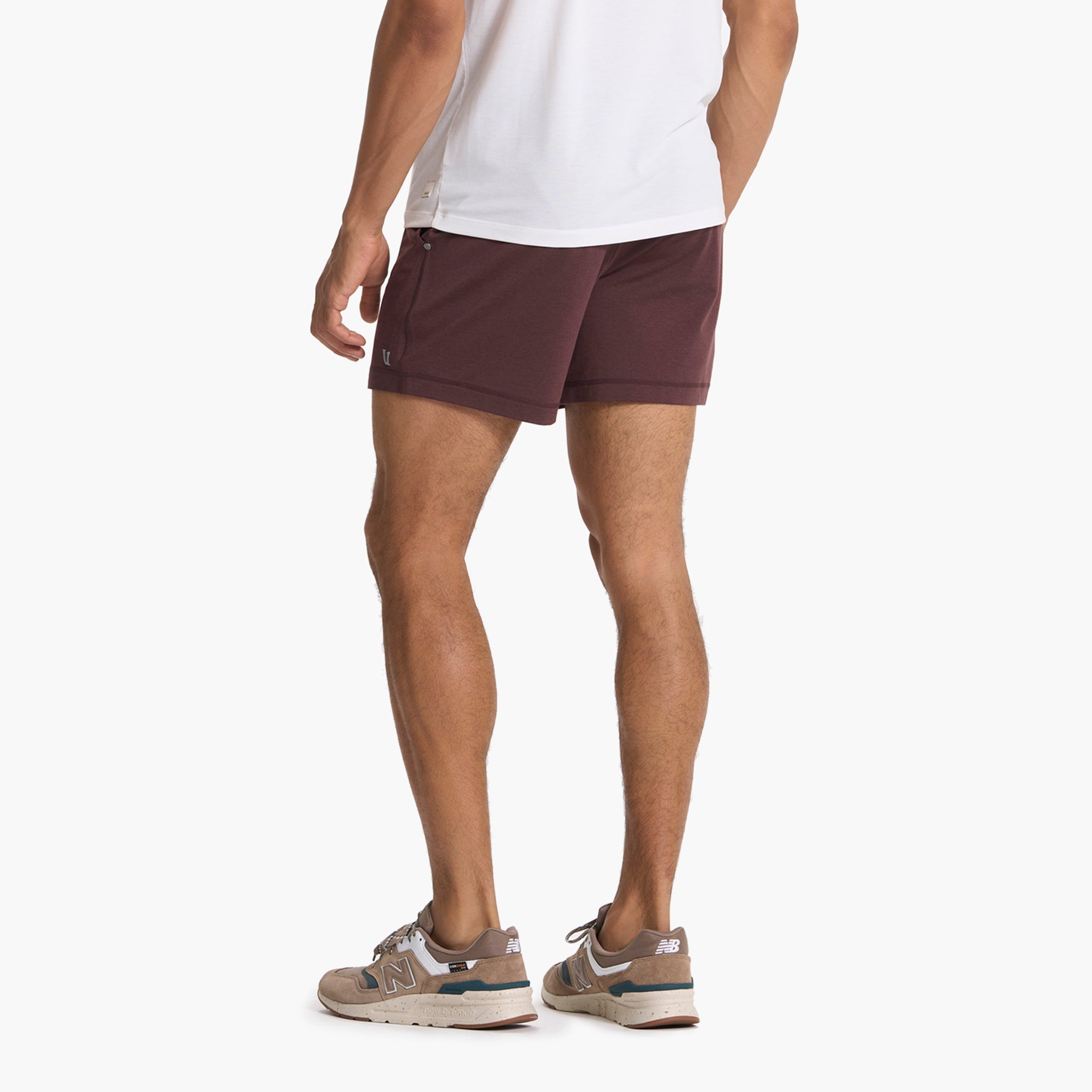 Ponto Performance Short 5" | Chestnut Heather