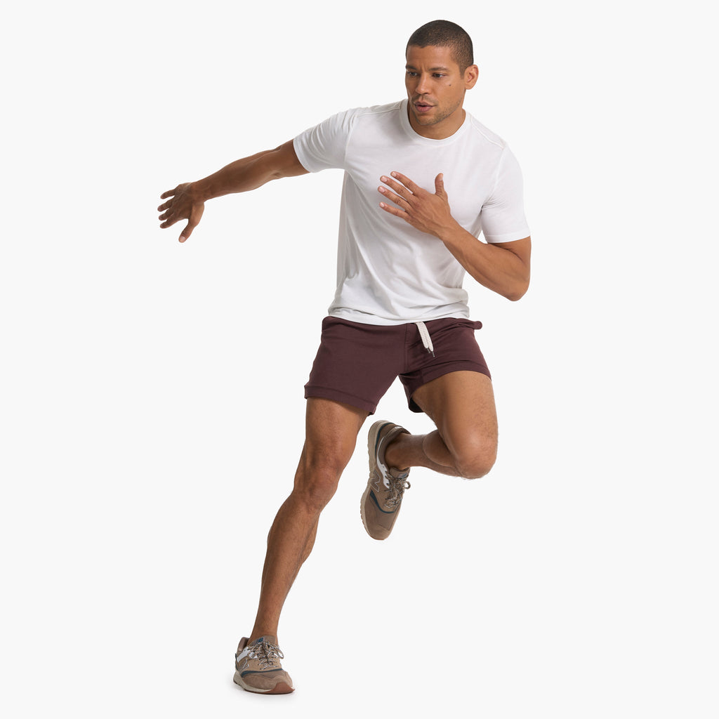 Ponto Performance Short 5" | Chestnut Heather