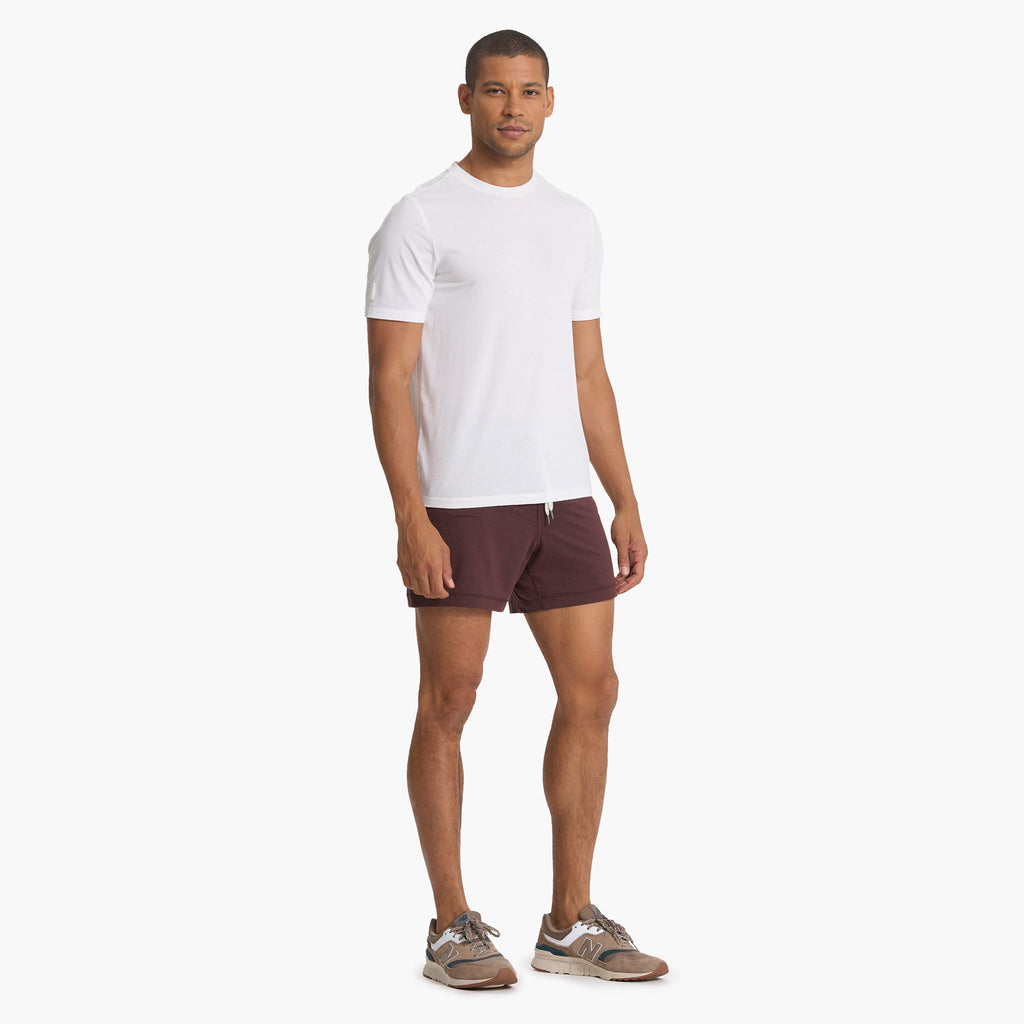 Ponto Performance Short 5" | Chestnut Heather