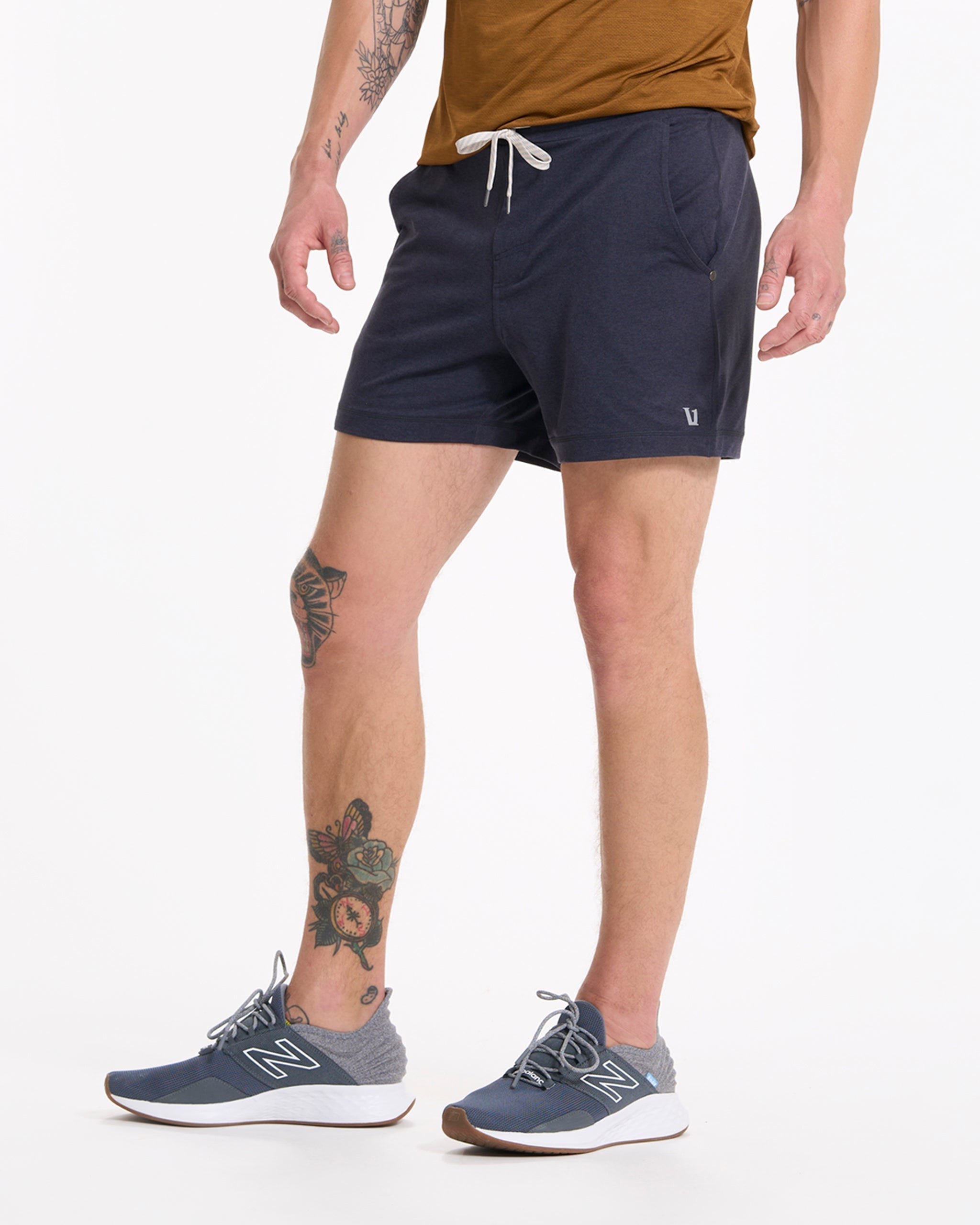 Ponto Performance Short 5" | Midnight Heather