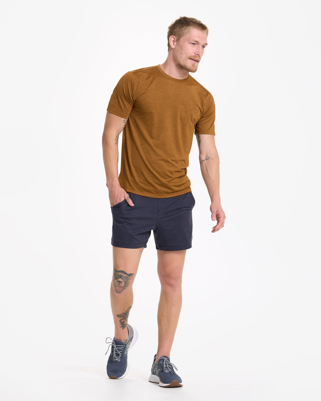 Ponto Performance Short 5" | Midnight Heather