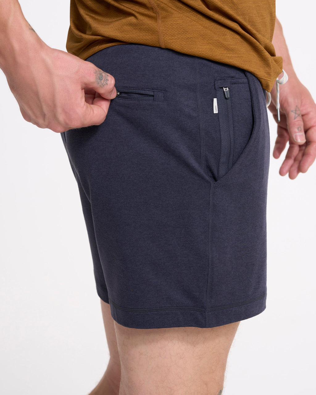 Ponto Performance Short 5" | Midnight Heather