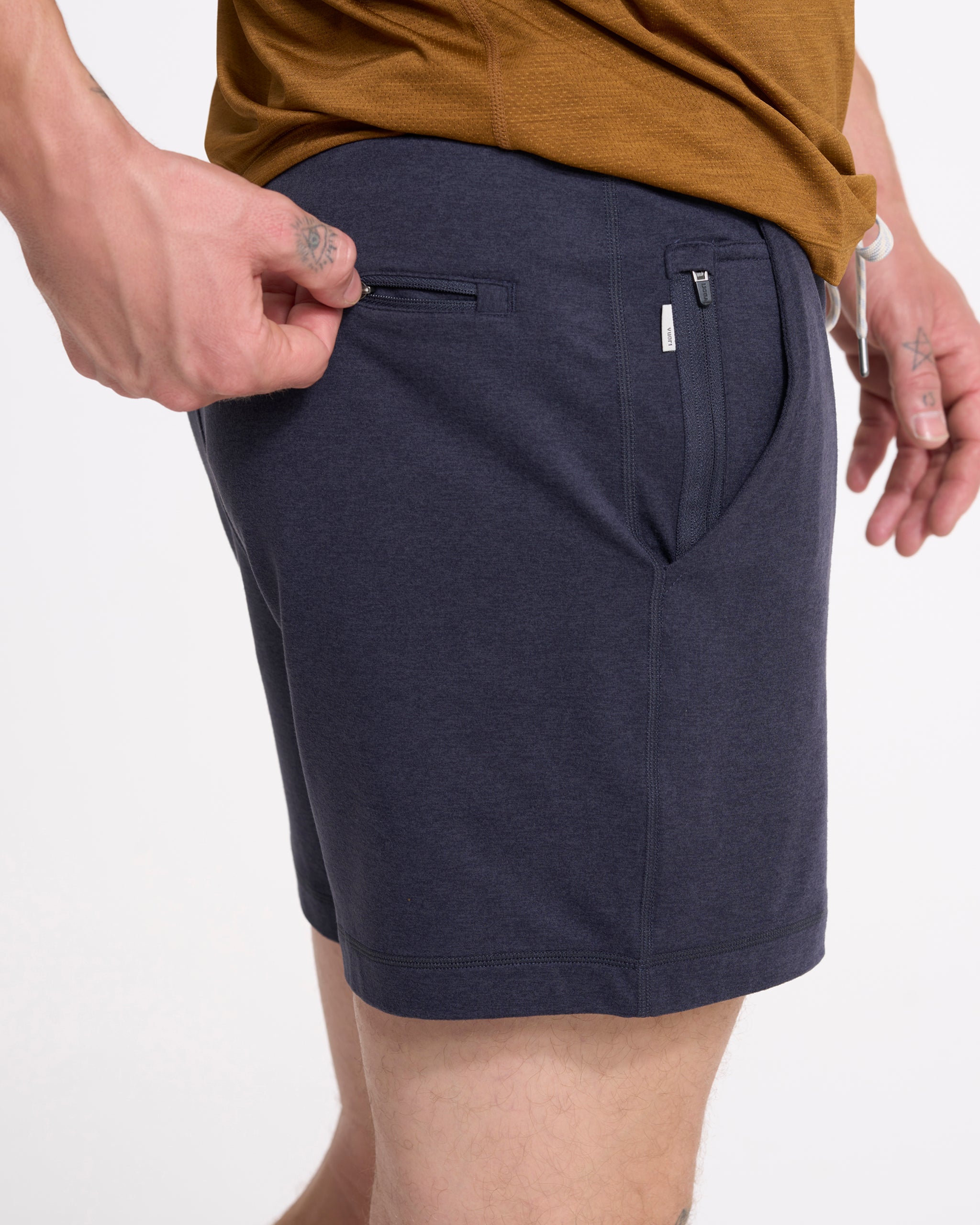 Ponto Performance Short 5" | Midnight Heather