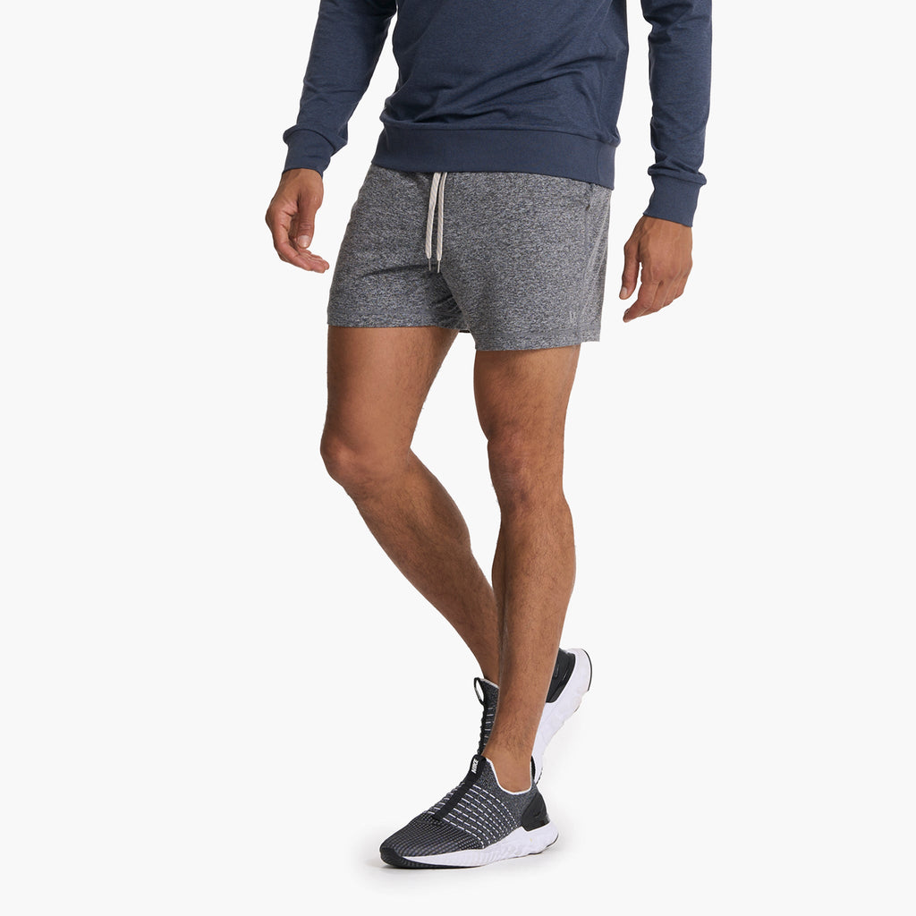Ponto Performance Short 5" | Heather Grey