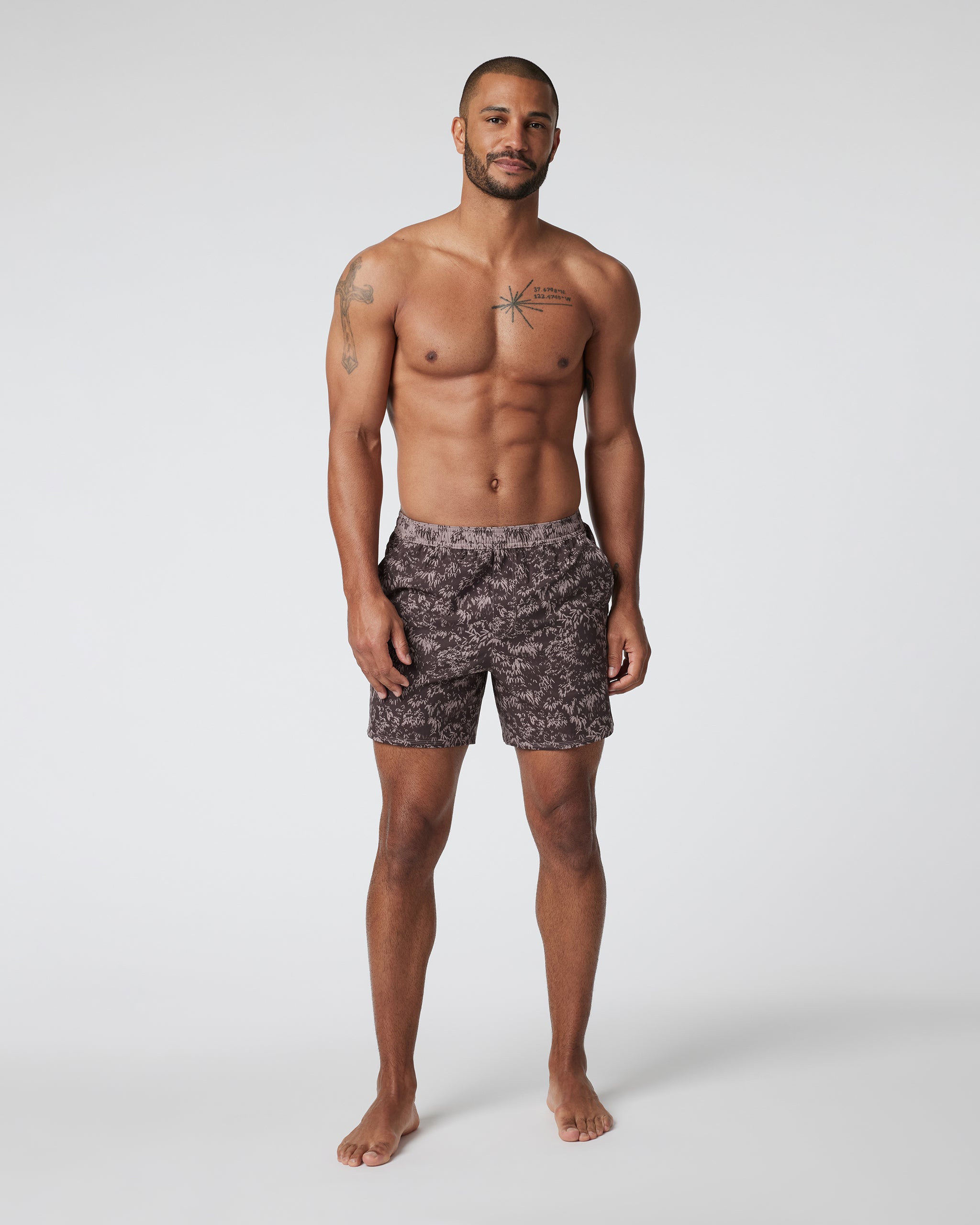 Maverick Volley Short | Dark Umber Zion