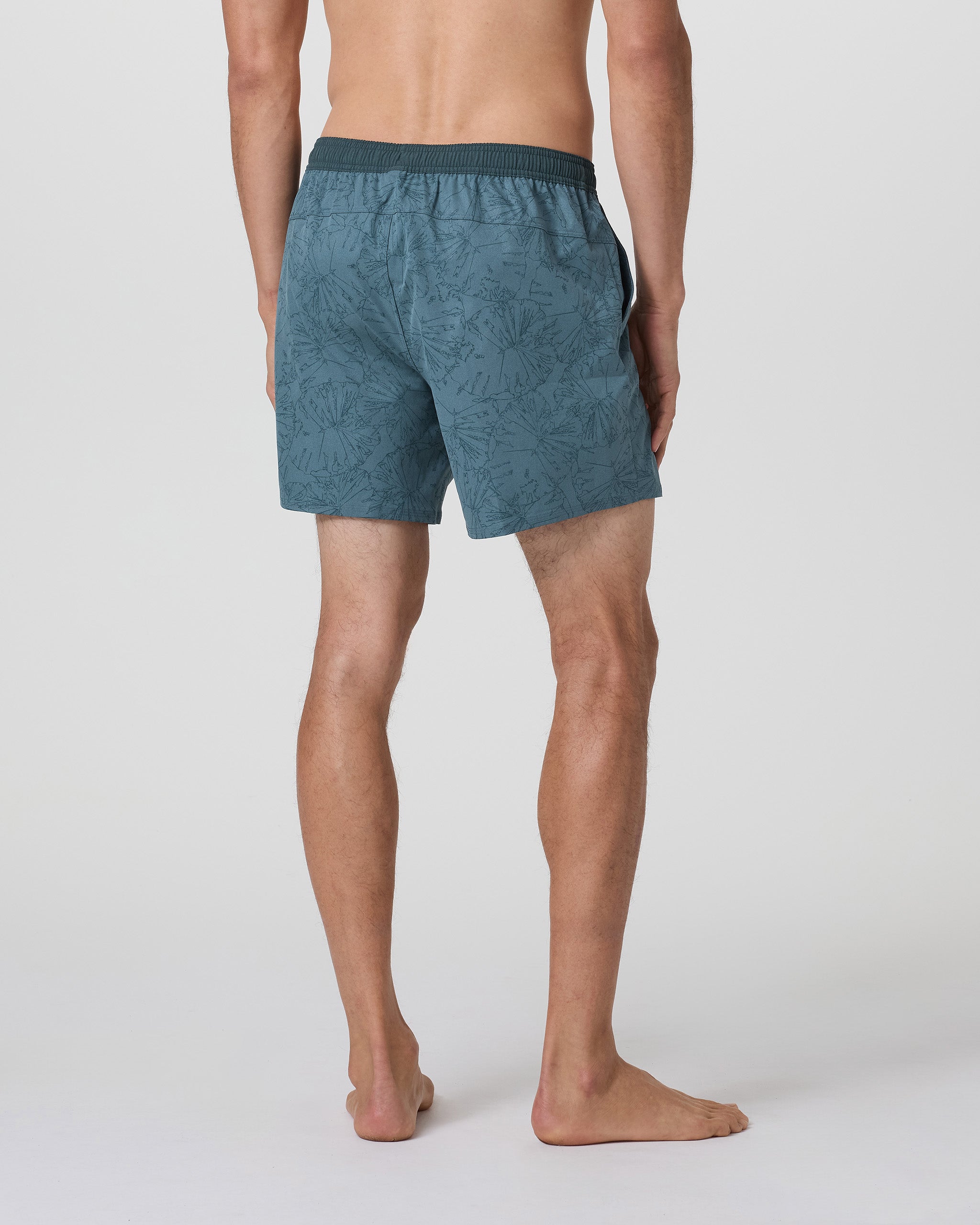Maverick Volley Short | Light Deep Sea Water Lily