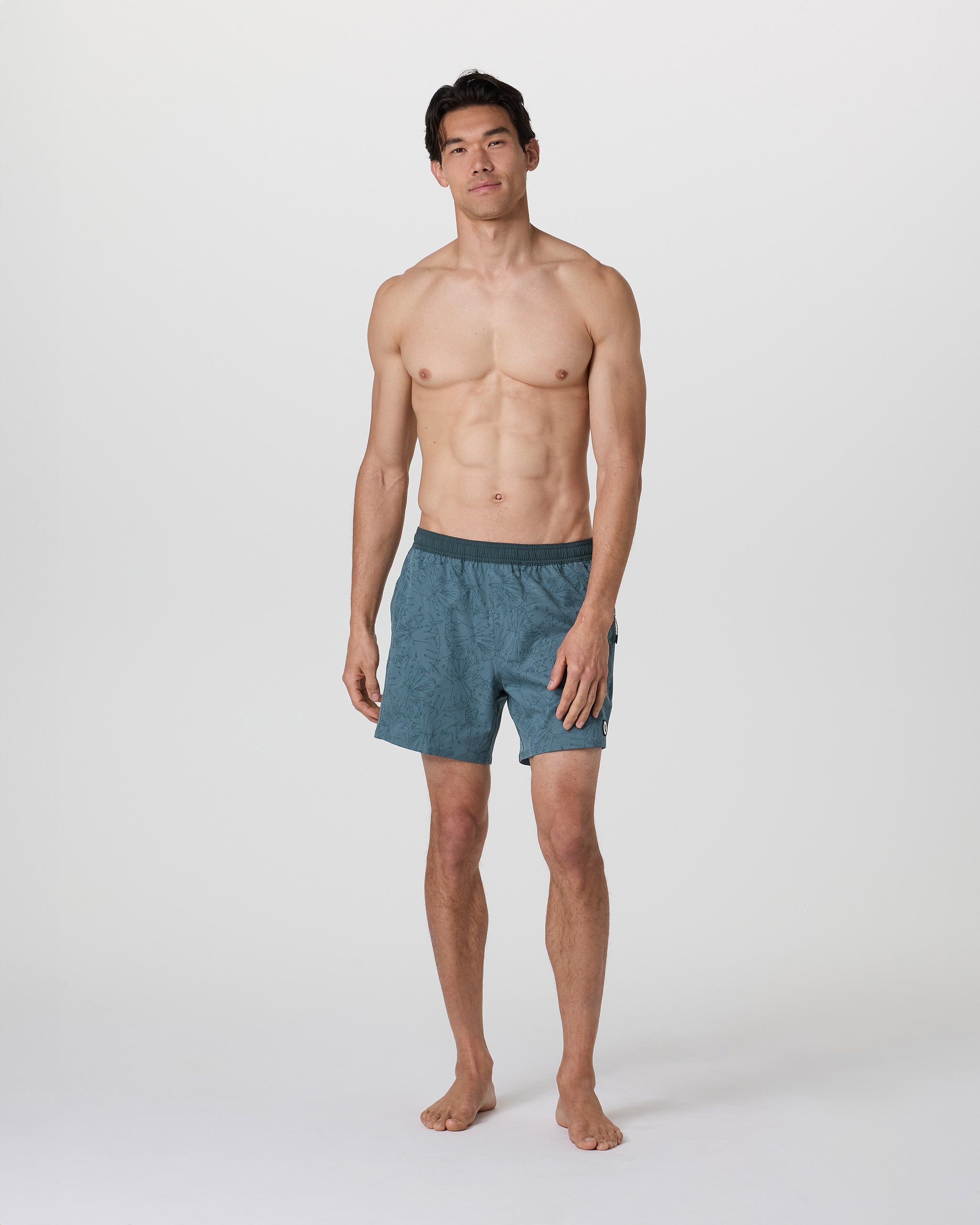 Maverick Volley Short | Light Deep Sea Water Lily