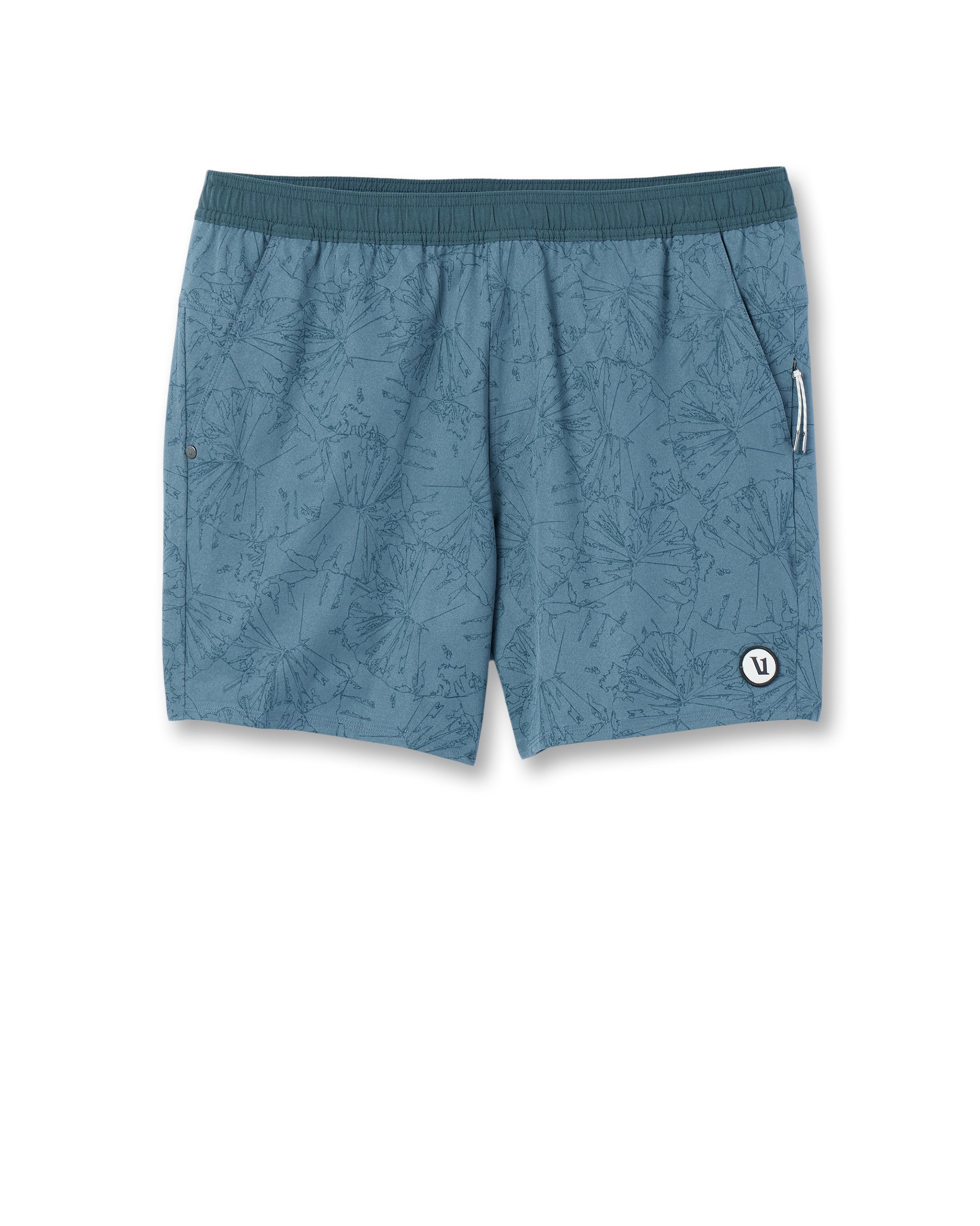 Maverick Volley Short | Light Deep Sea Water Lily