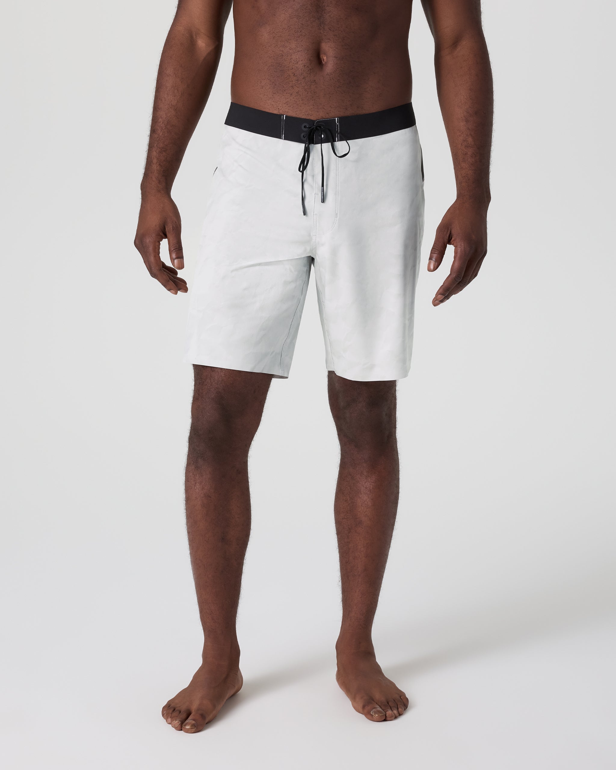 Knox Boardshort | Frost Grey Wrinkle