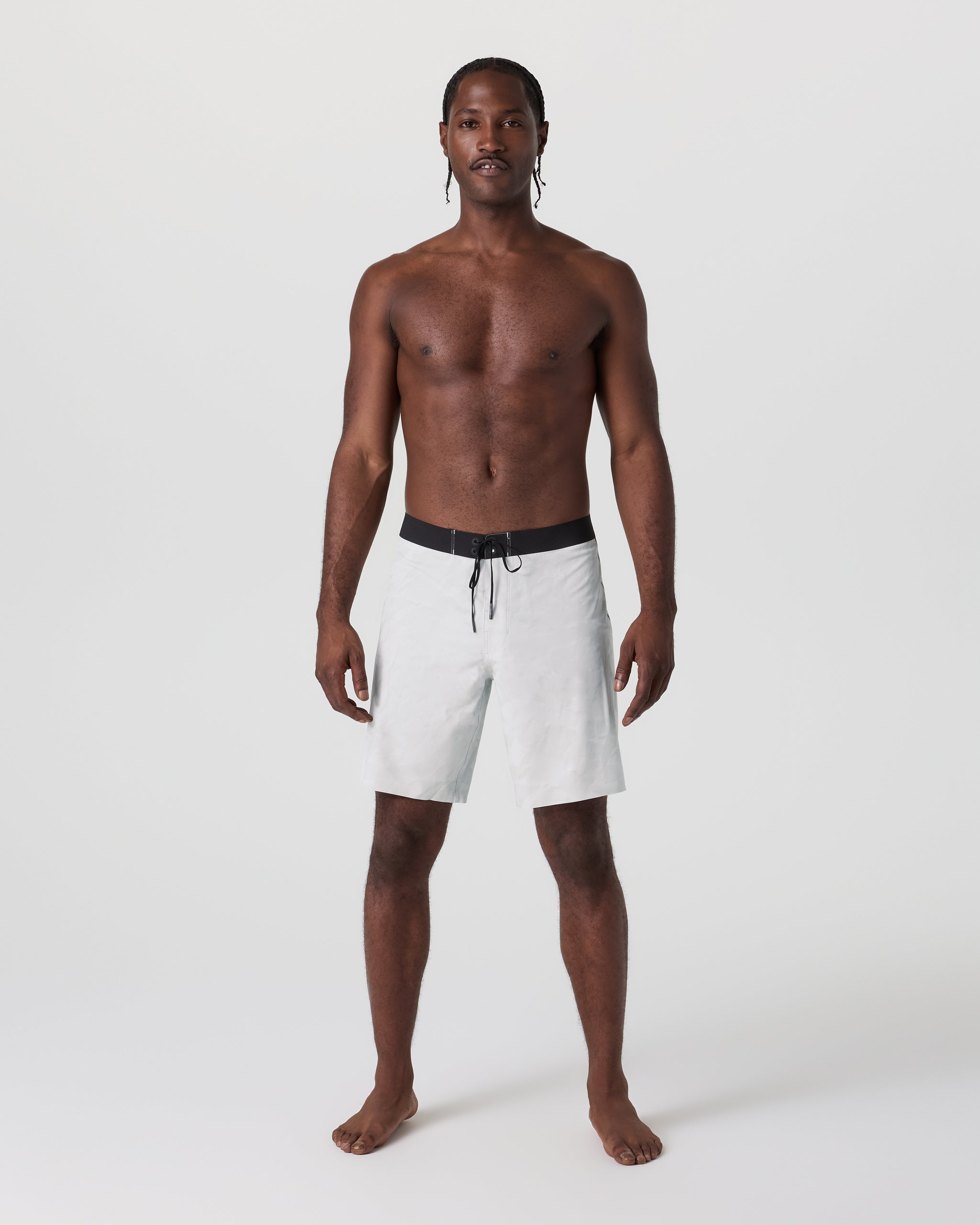 Knox Boardshort | Frost Grey Wrinkle