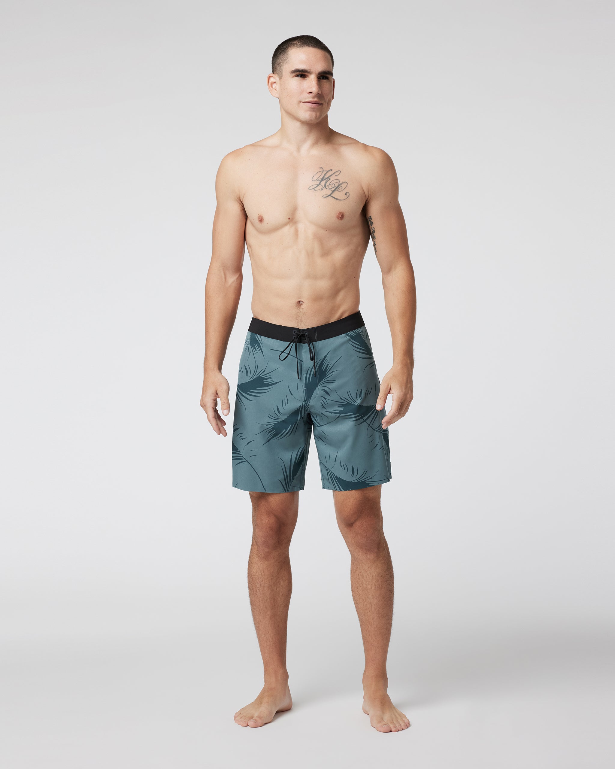 Knox Boardshort | Kashmir Falling Fronds