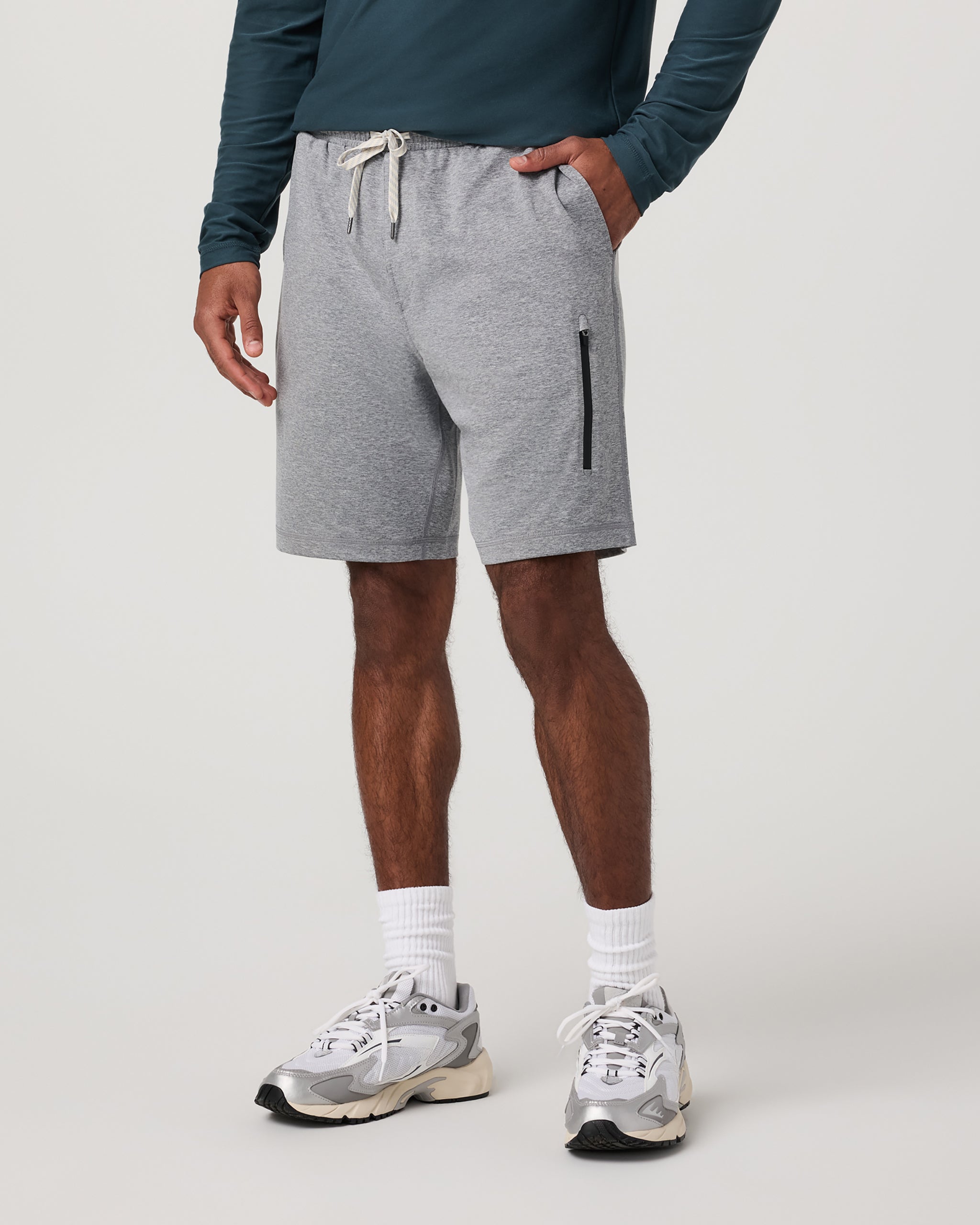Sunday Performance Short 8" | Grey Heather