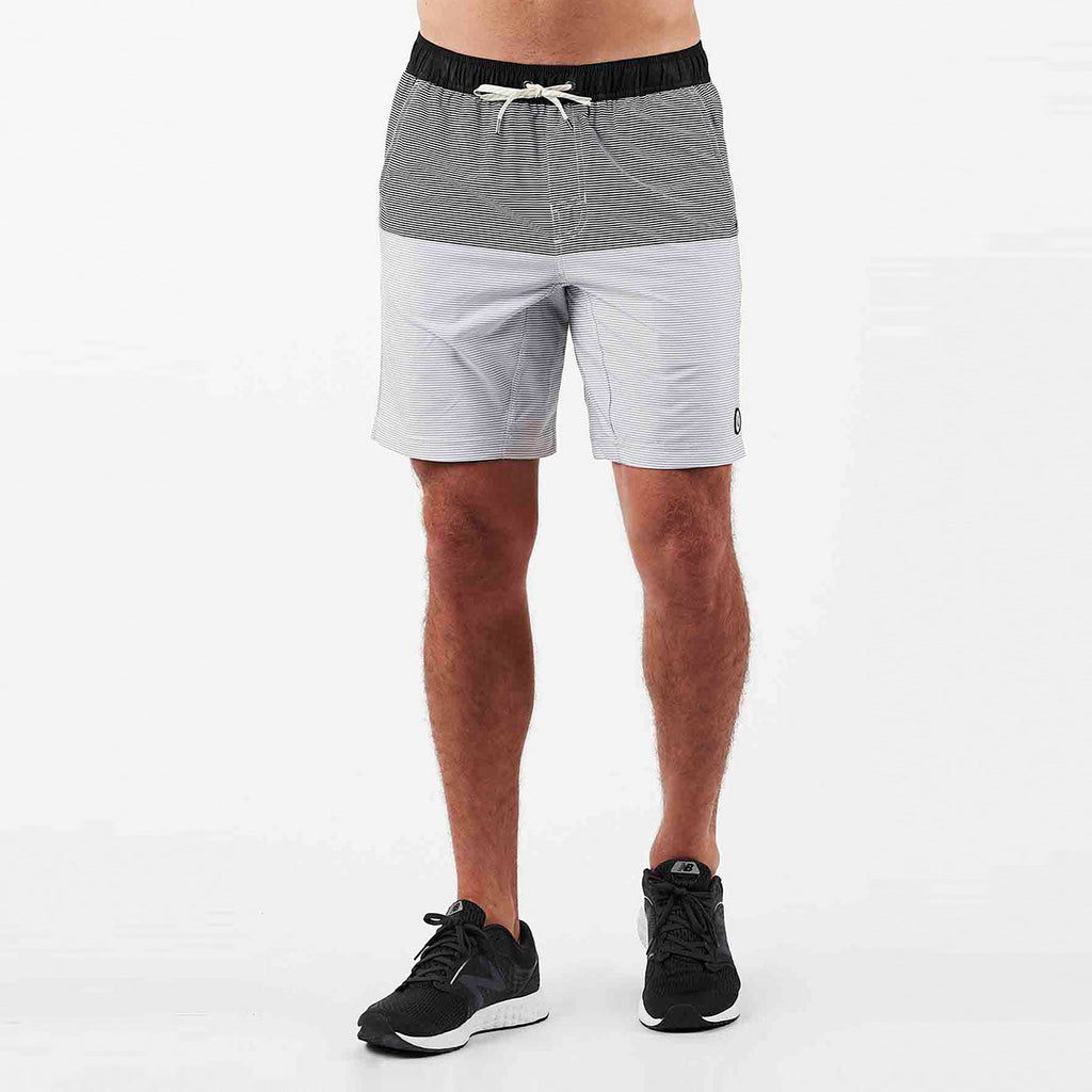 Kore Short | Black Block Stripe