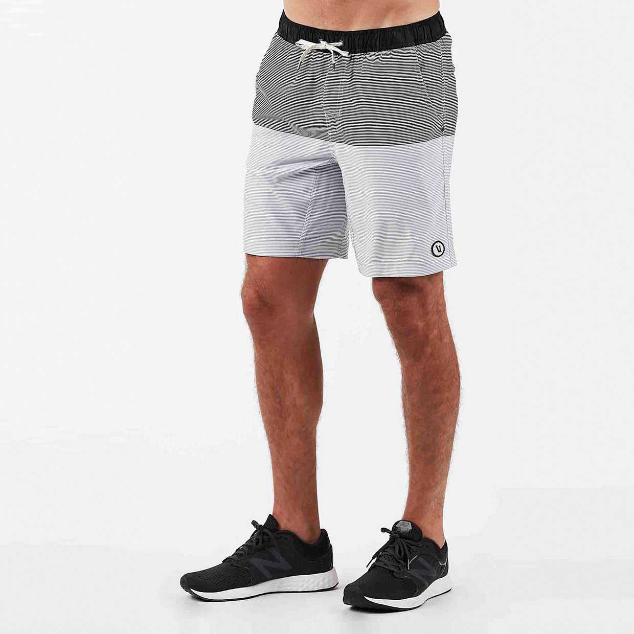 Kore Short | Black Block Stripe