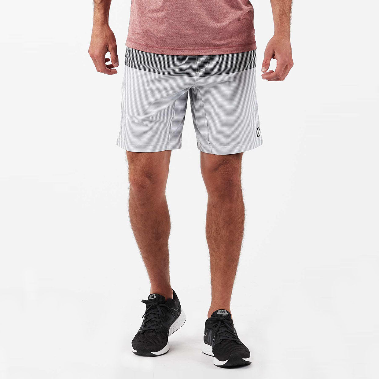 Kore Short | Black Block Stripe