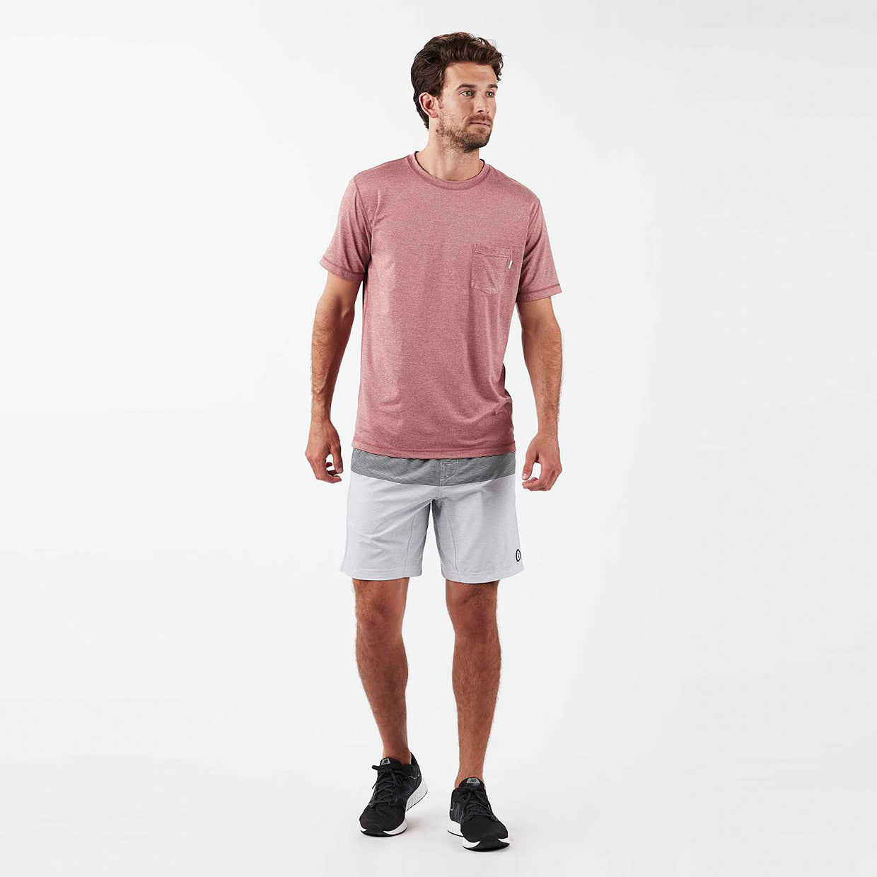 Kore Short | Black Block Stripe