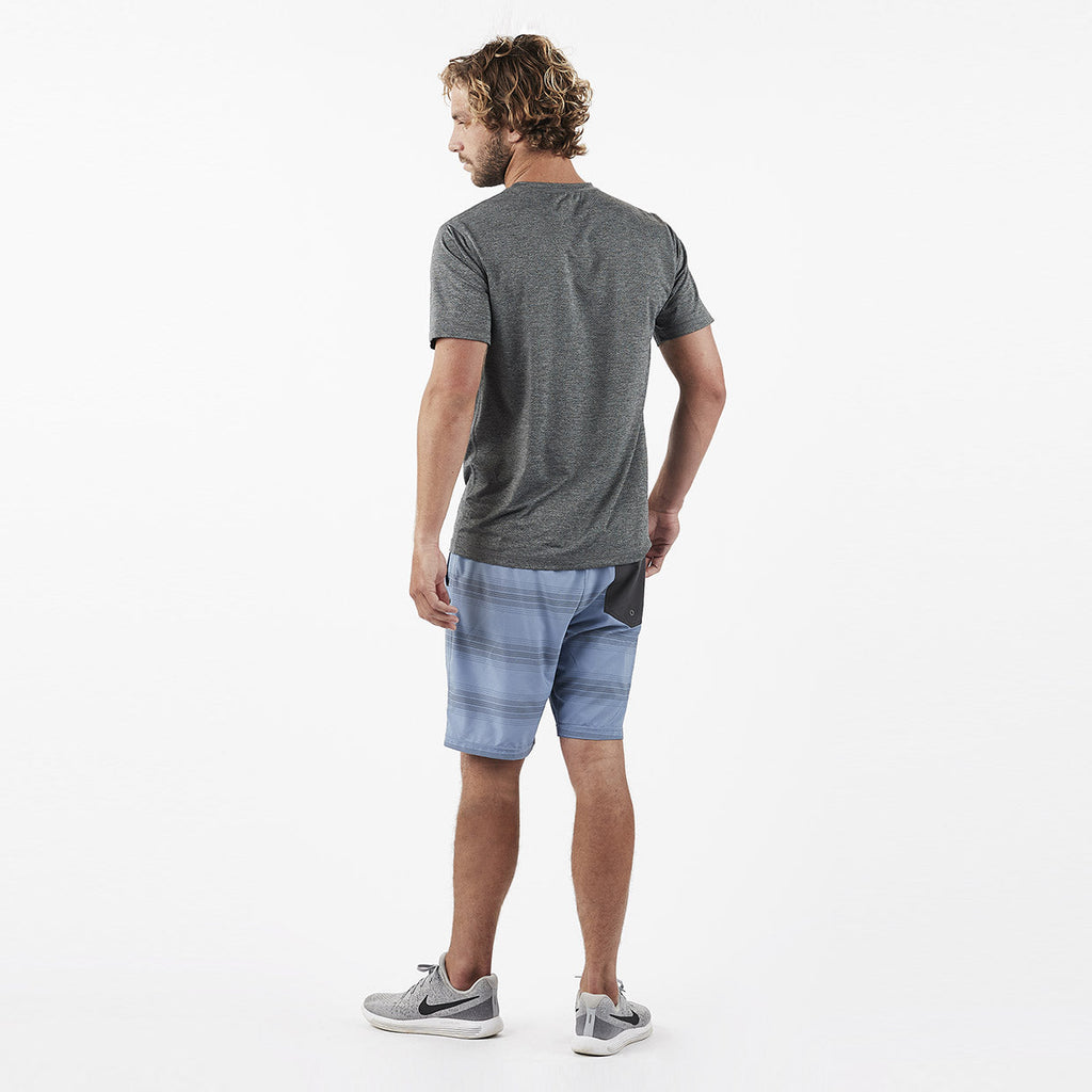 Kore Short | Slate/Charcoal Stripe