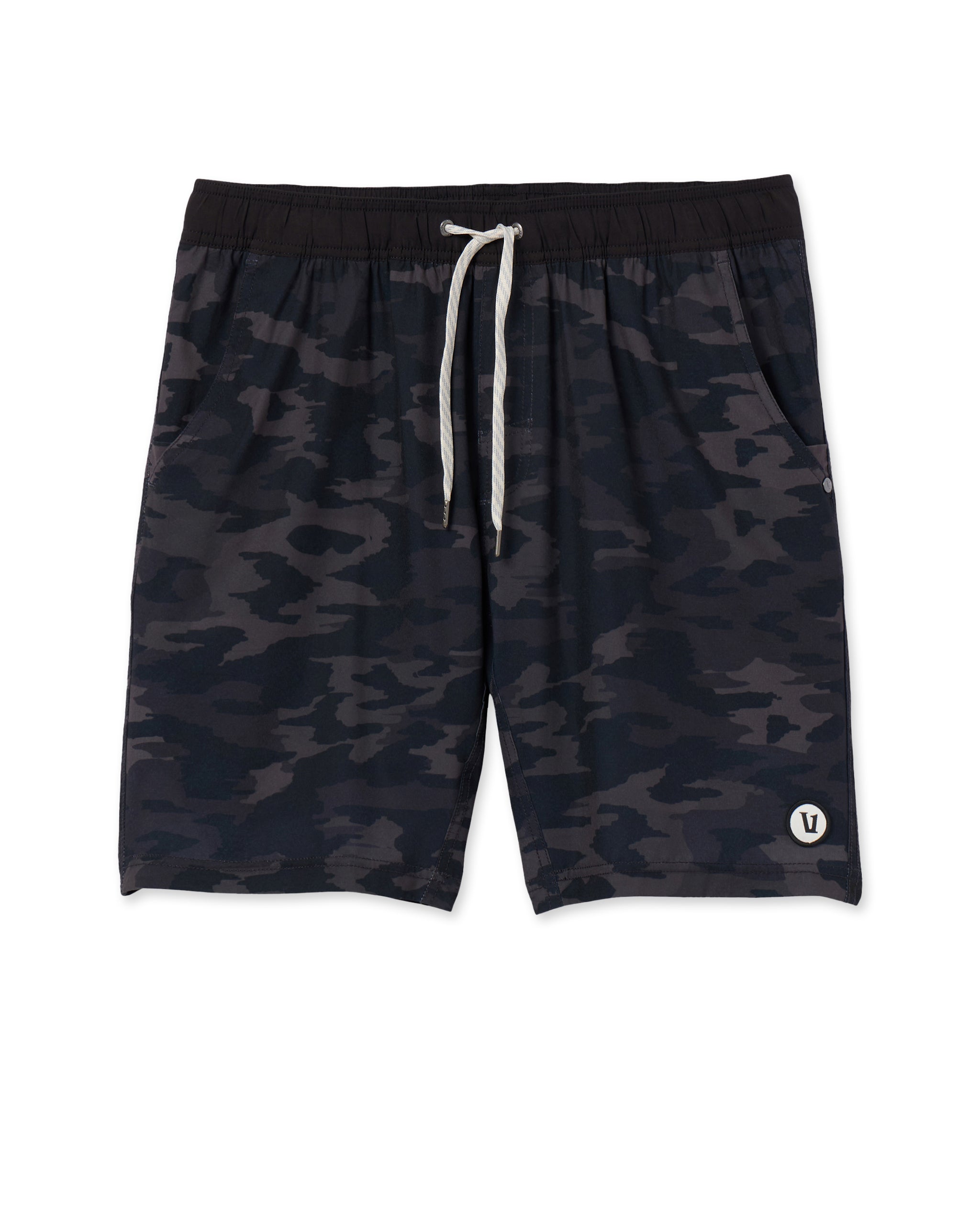 Kore Short Lined 7" | Black Watercolor Camo