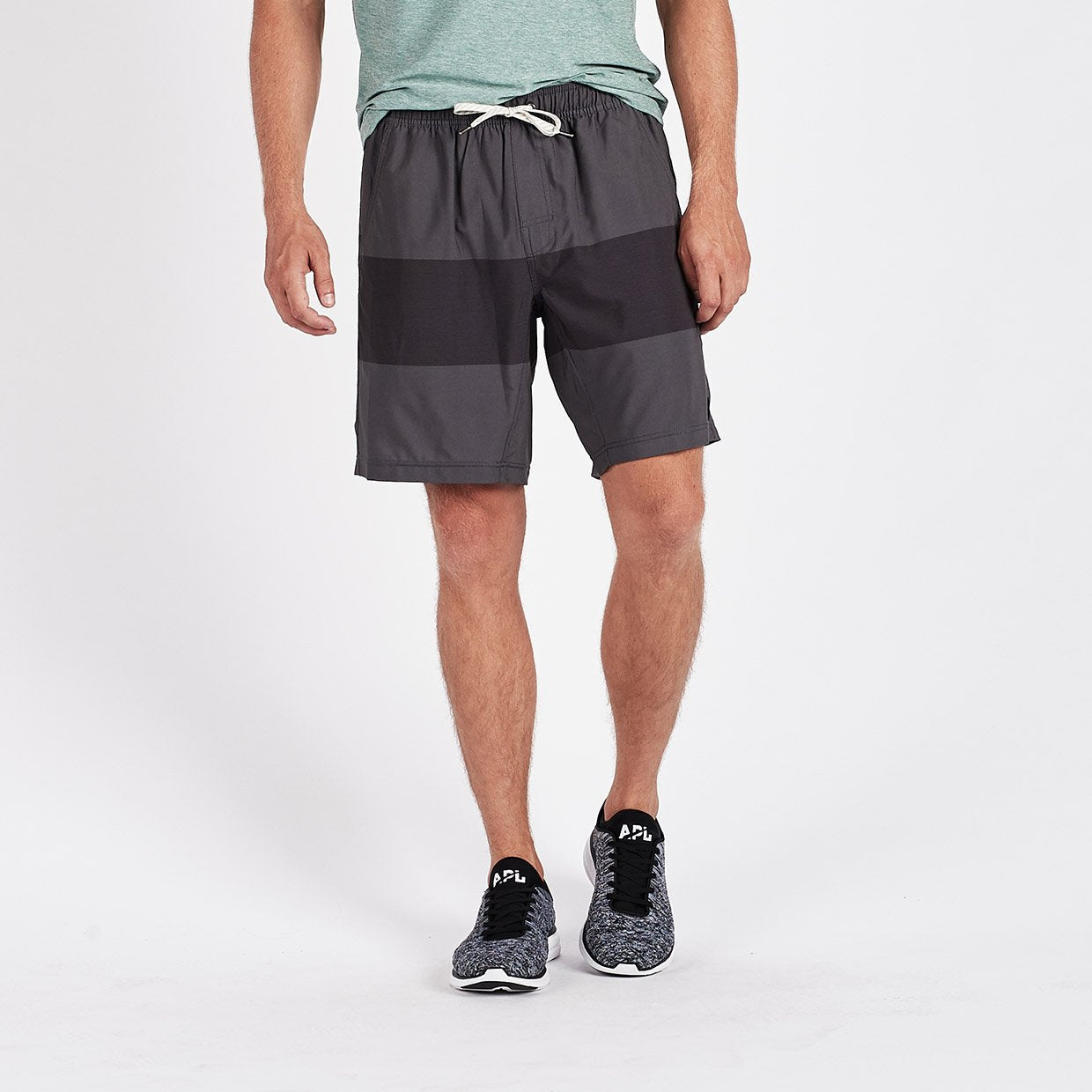 Kore Short | Charcoal Texture Block