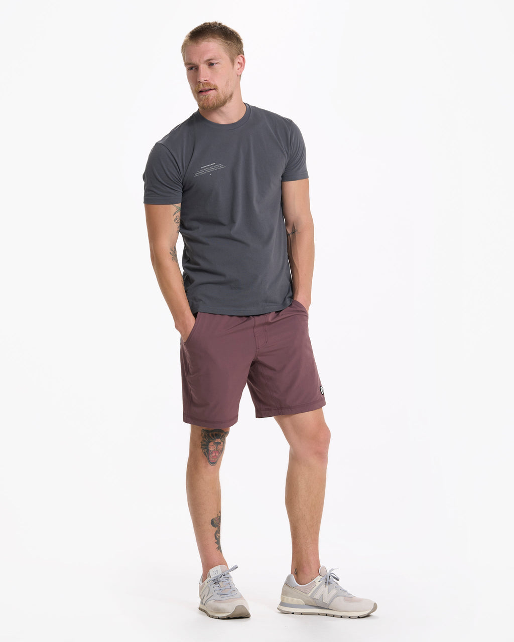 Kore Short Lined 7" | Chestnut