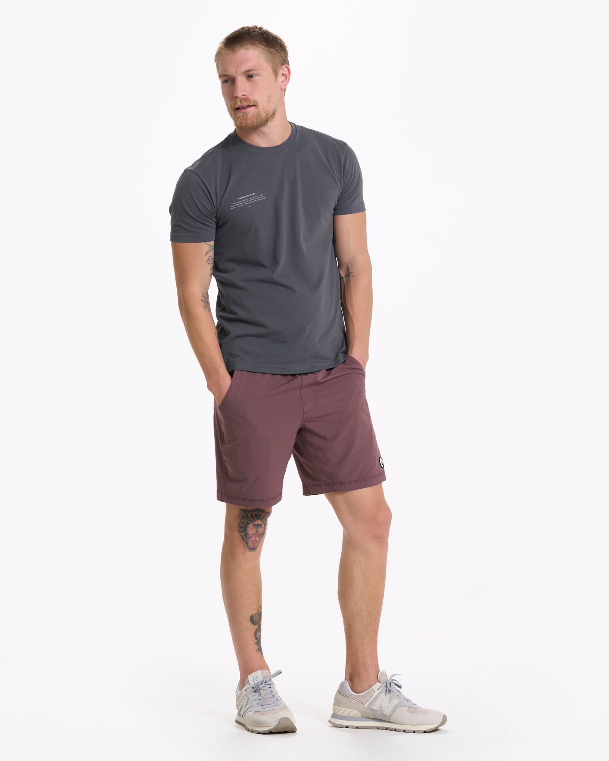 Kore Short Lined 7" | Chestnut