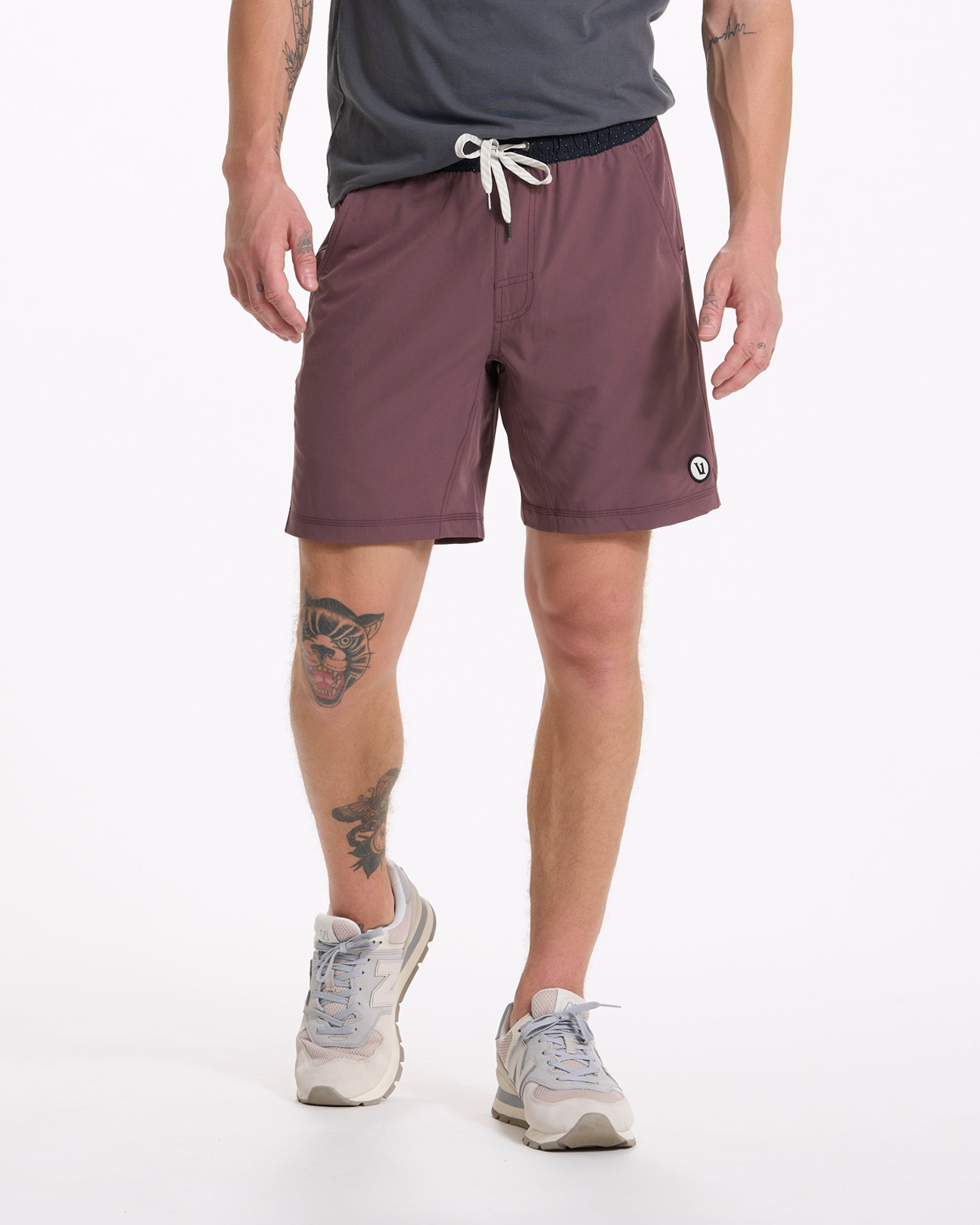 Kore Short Lined 7" | Chestnut