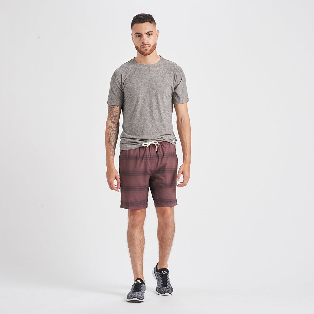 Kore Short | Fig Black Stripe