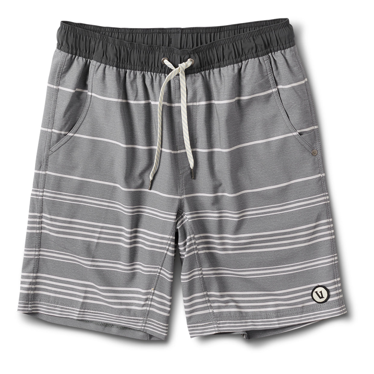 Kore Short | Heather Grey Stripe