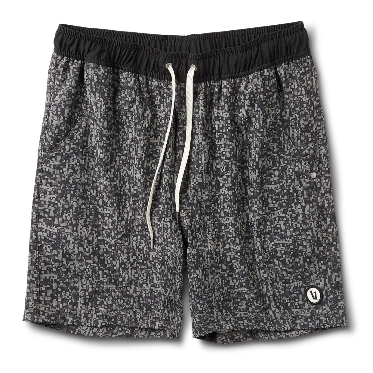 Kore Short Lined 7" | Grey Linen Texture Digital