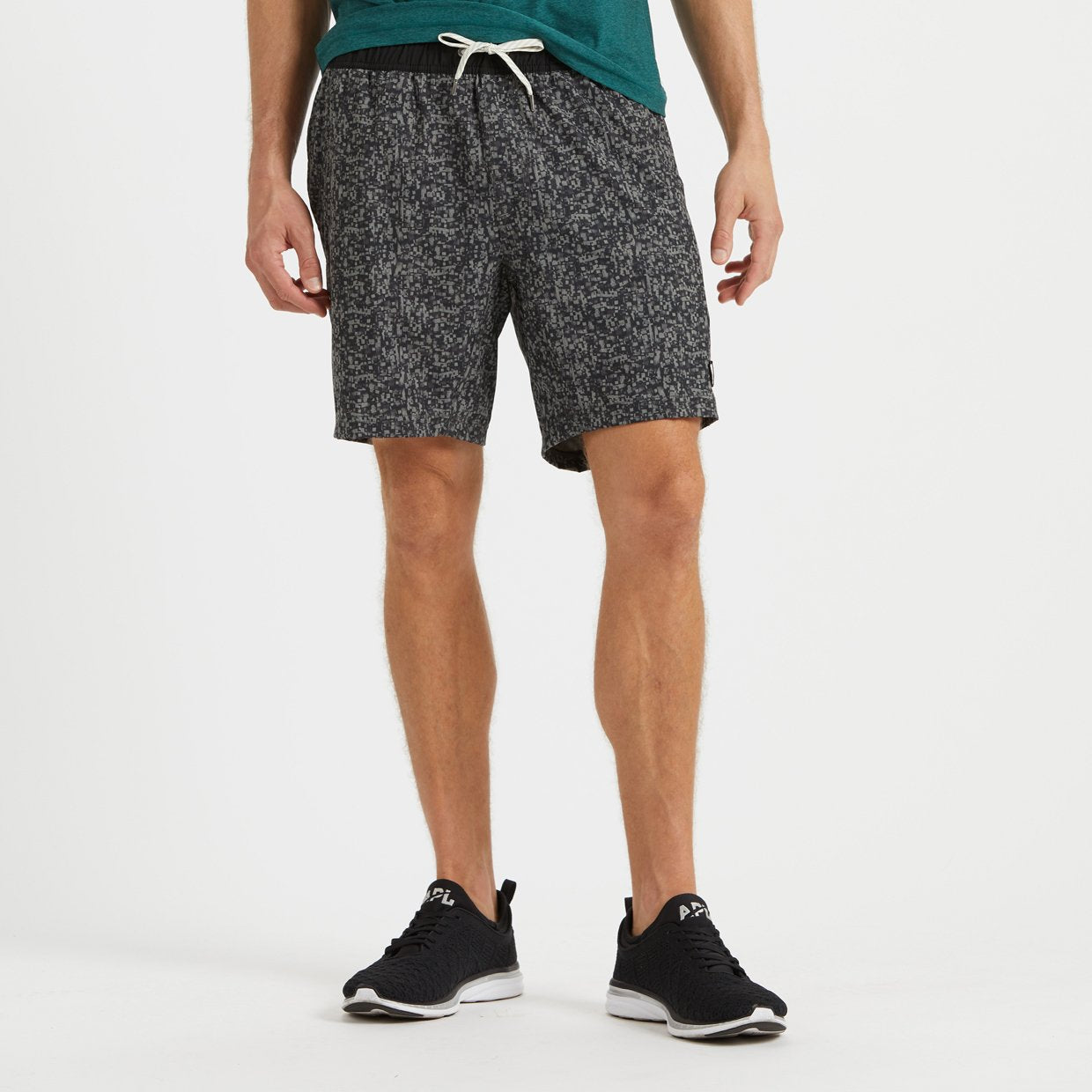 Kore Short Lined 7" | Grey Linen Texture Digital