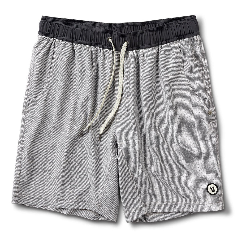 Kore Short Lined 7" | Grey Twill Texture