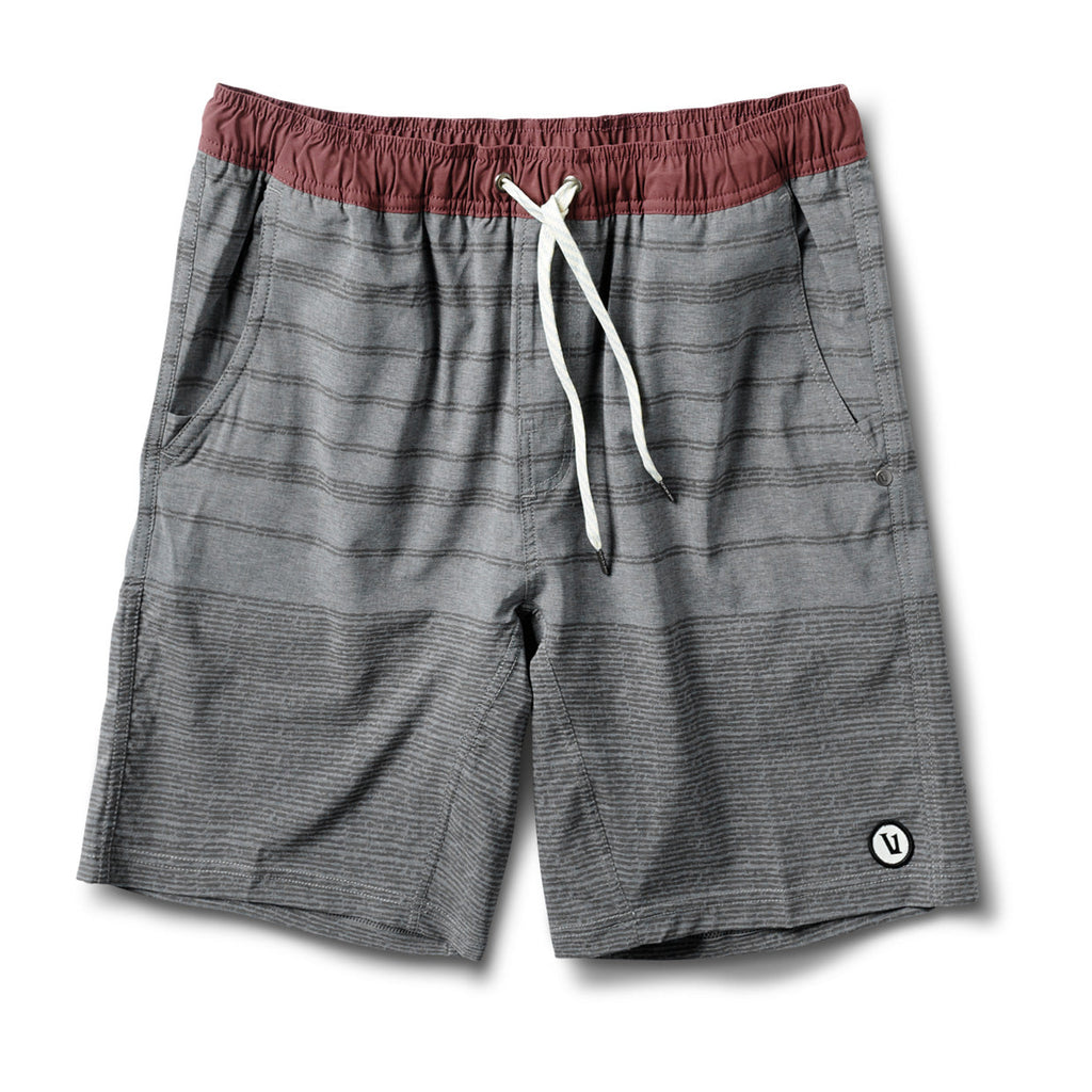 Kore Short Lined 7" | Grey Varied Stripe