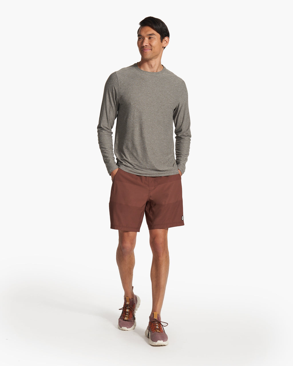 Kore Short Lined 7" | Hazelnut Texture Block