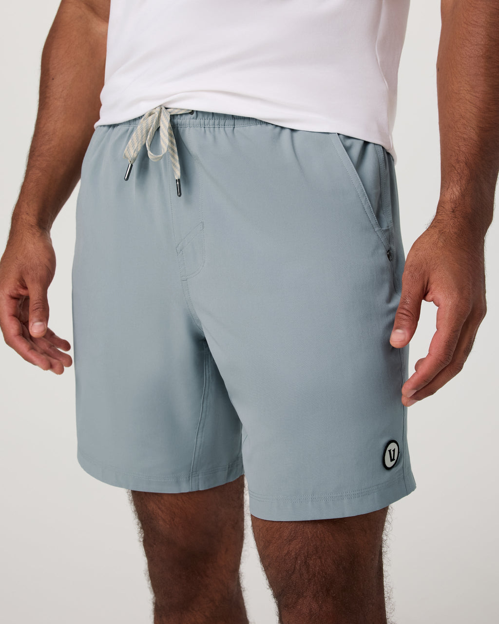 Kore Short Lined 7" | Light Cloud