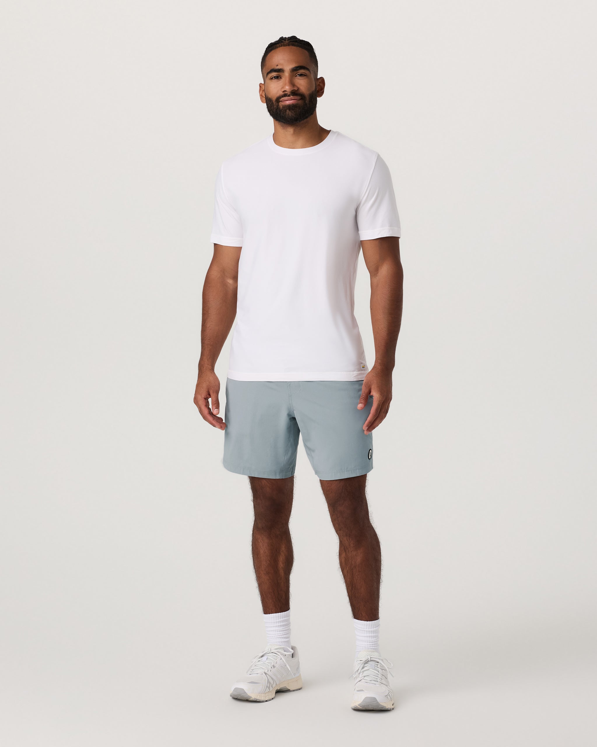 Kore Short Lined 7" | Light Cloud