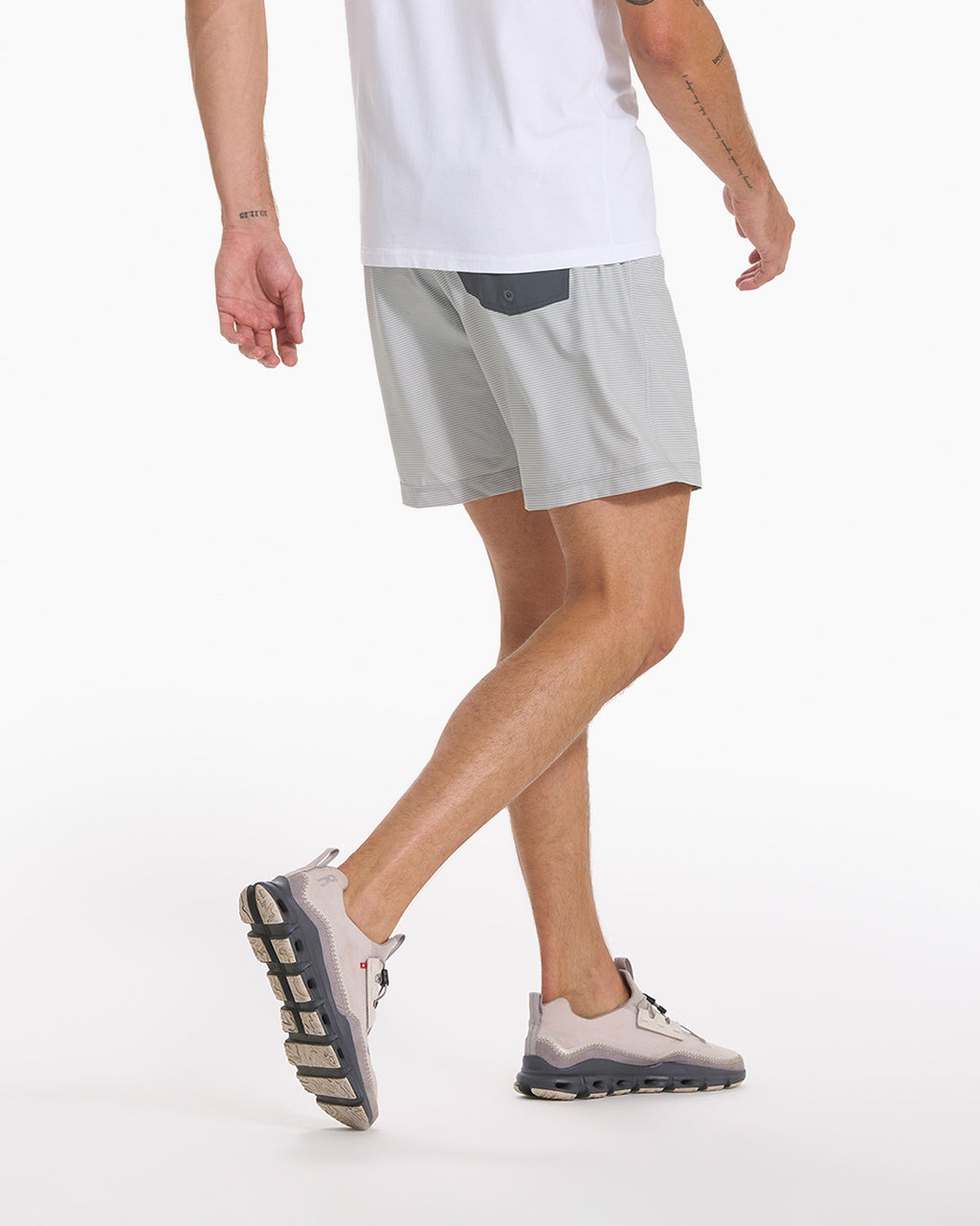 Kore Short Lined 7" | Neptune Stripe