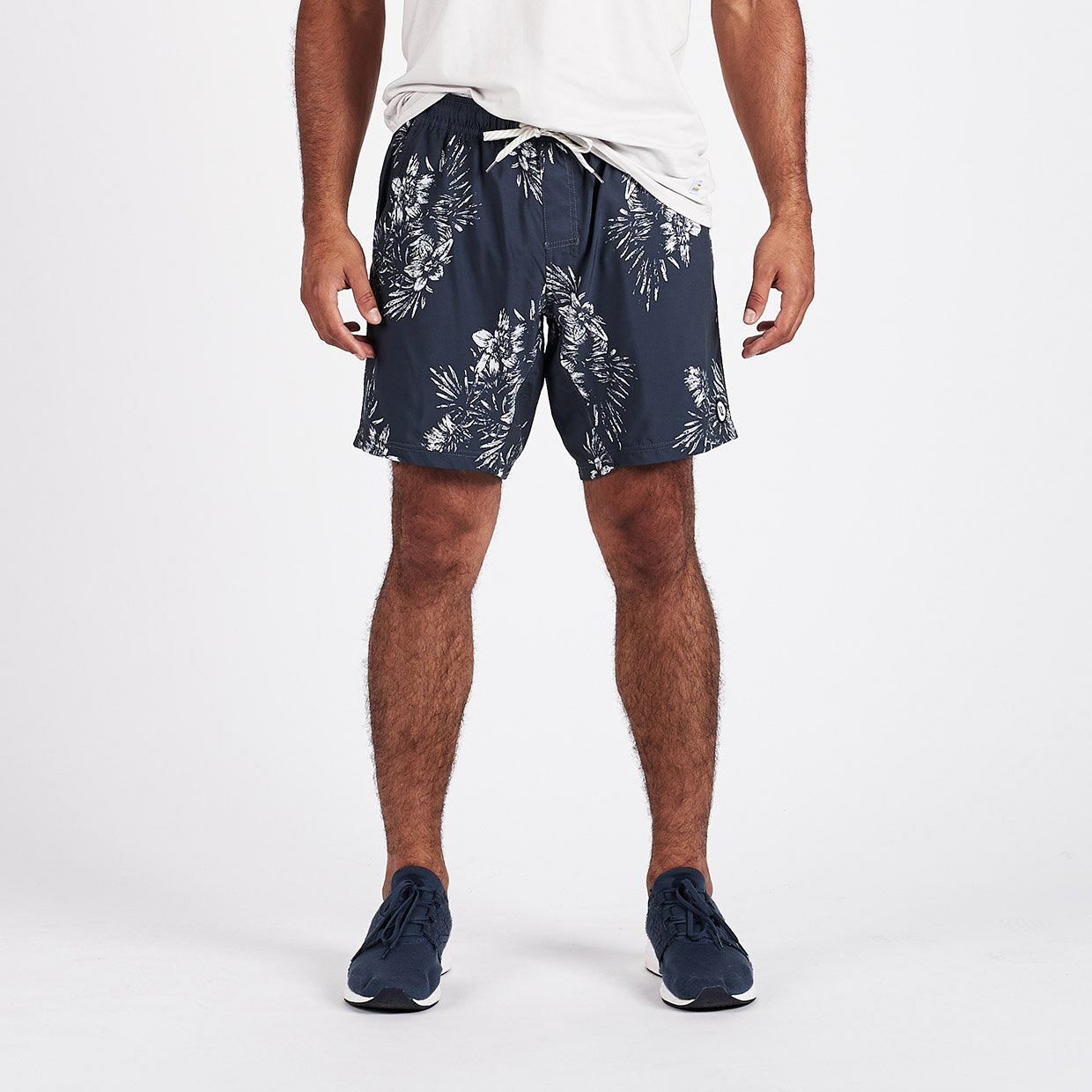 Kore Short Lined 7" | Navy Vintage Floral