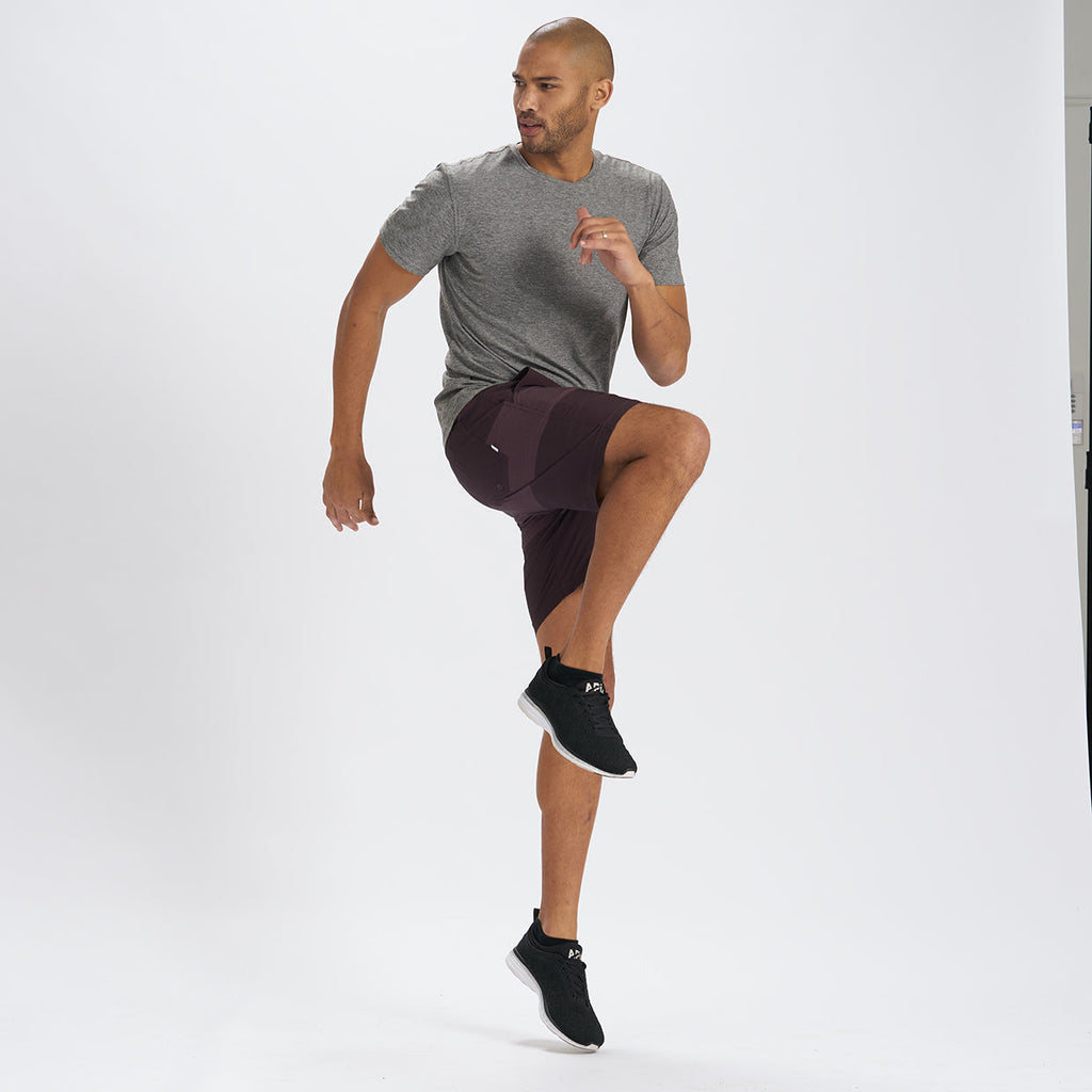 Kore Short Lined 7" | Oxblood Texture Block