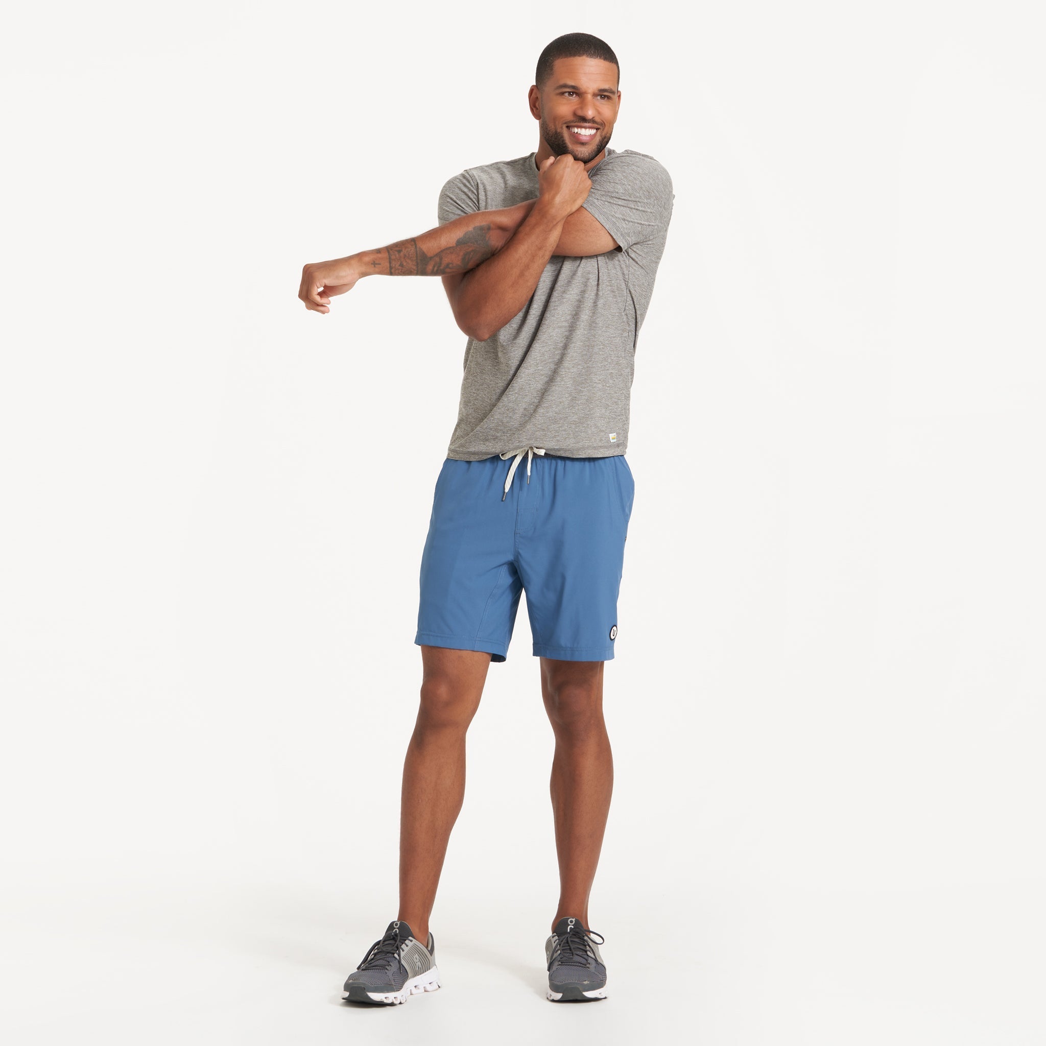 Kore Short Lined 7" | Pool Blue