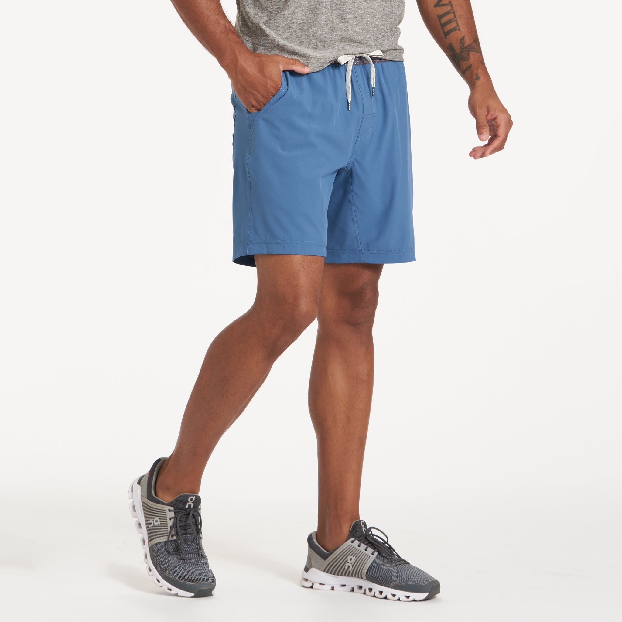 Kore Short Lined 7" | Pool Blue